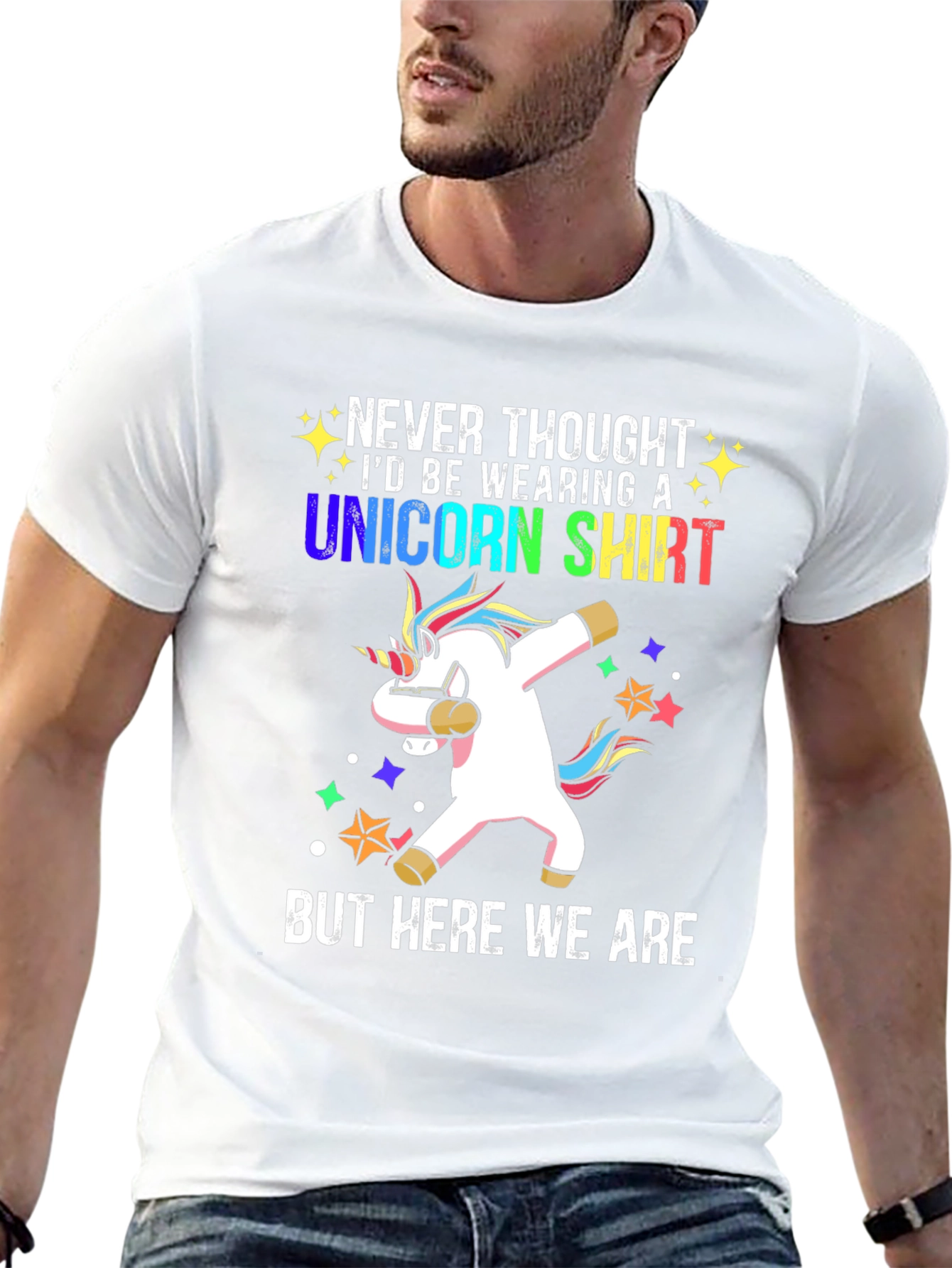 Unicorn Dab Funny T-Shirt