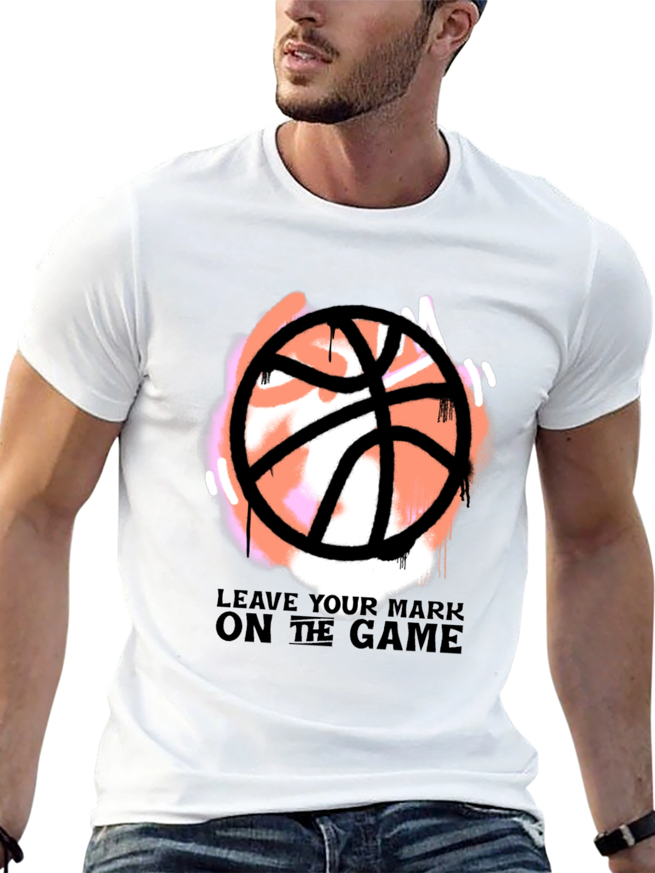 Leave Your Mark Basketball Graphic Tee