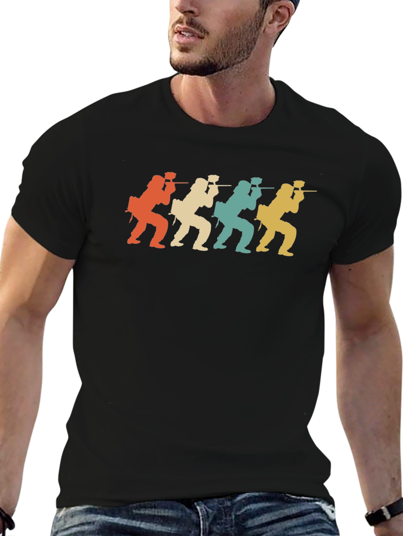 Retro Paintball T-Shirt