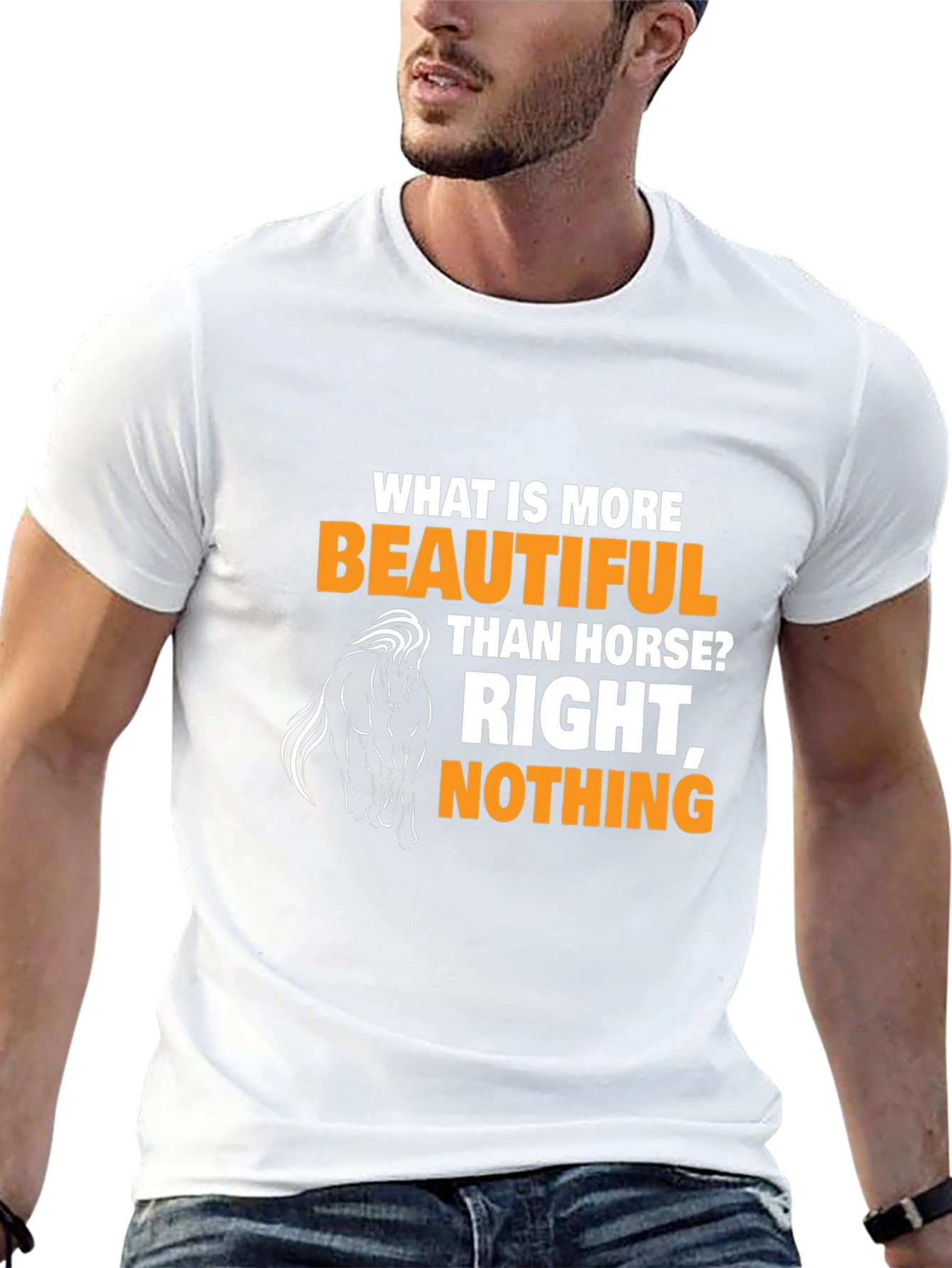 Horse Lover Graphic Tee - Right Nothing!