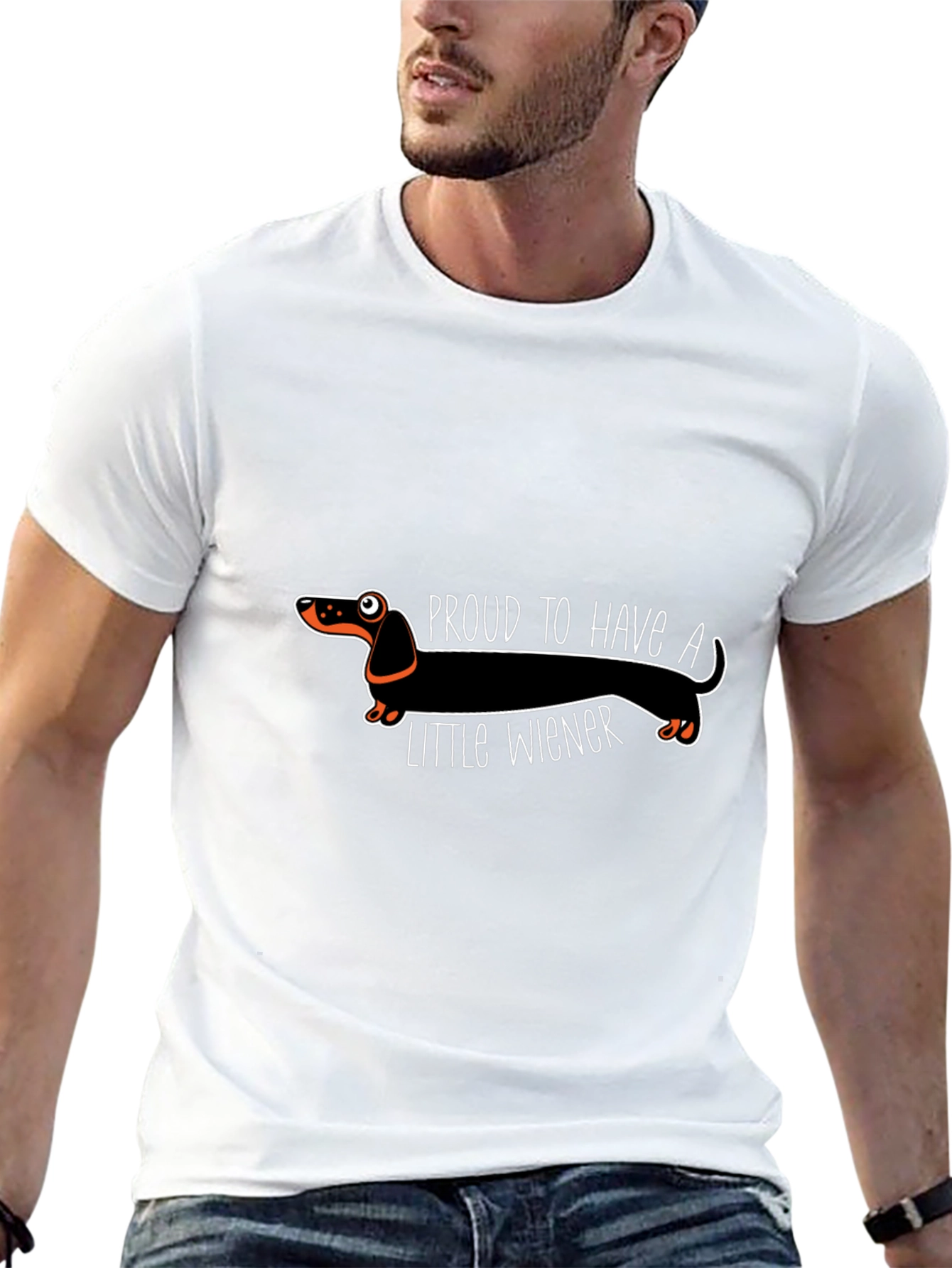 Proud To Have A Little Wiener Dachshund T-Shirt