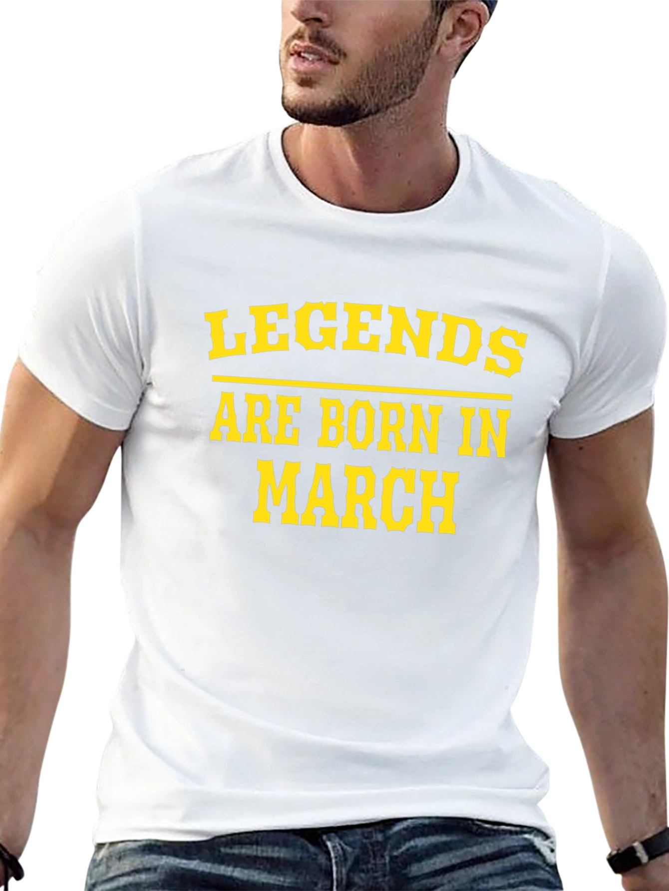 Legends Are Born In March T-Shirt