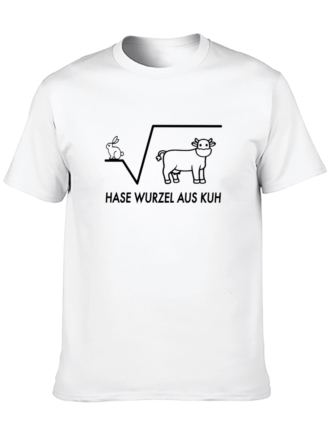 Hase Wurzel Aus Kuh Graphic T-Shirt