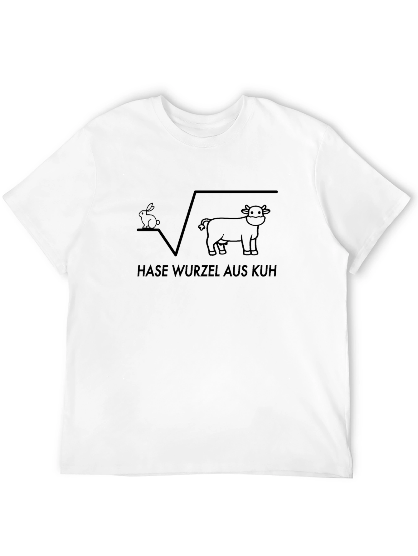 Hase Wurzel Aus Kuh Graphic T-Shirt