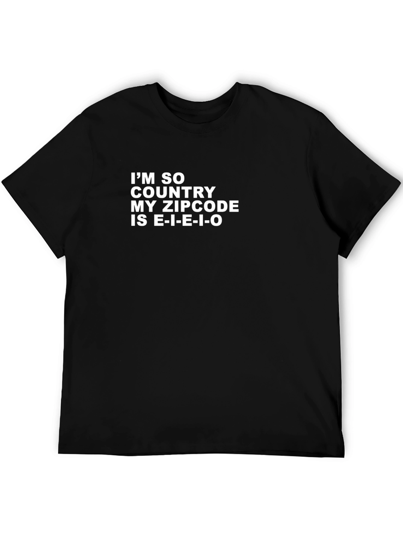Country Zip Code E-I-E-I-O T-Shirt