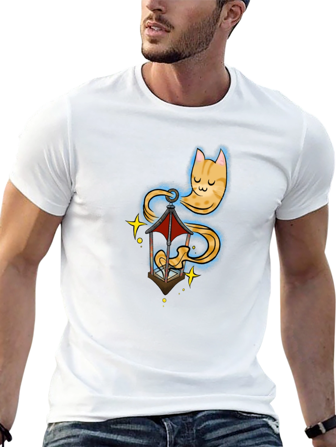 Cat Genie T-Shirt - Unique Graphic Tee