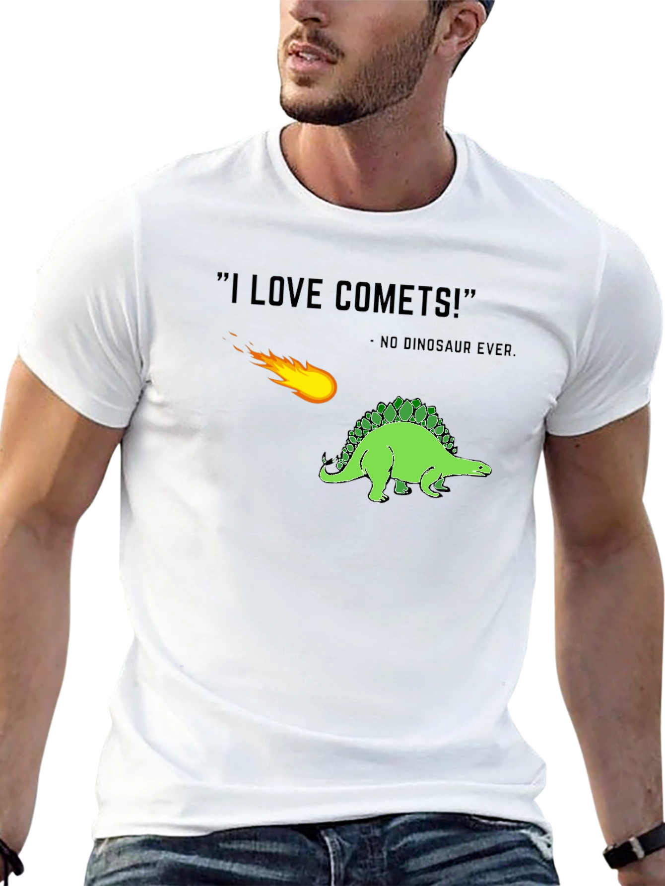 Dinosaur Comet T-Shirt - No Dinosaur Ever!
