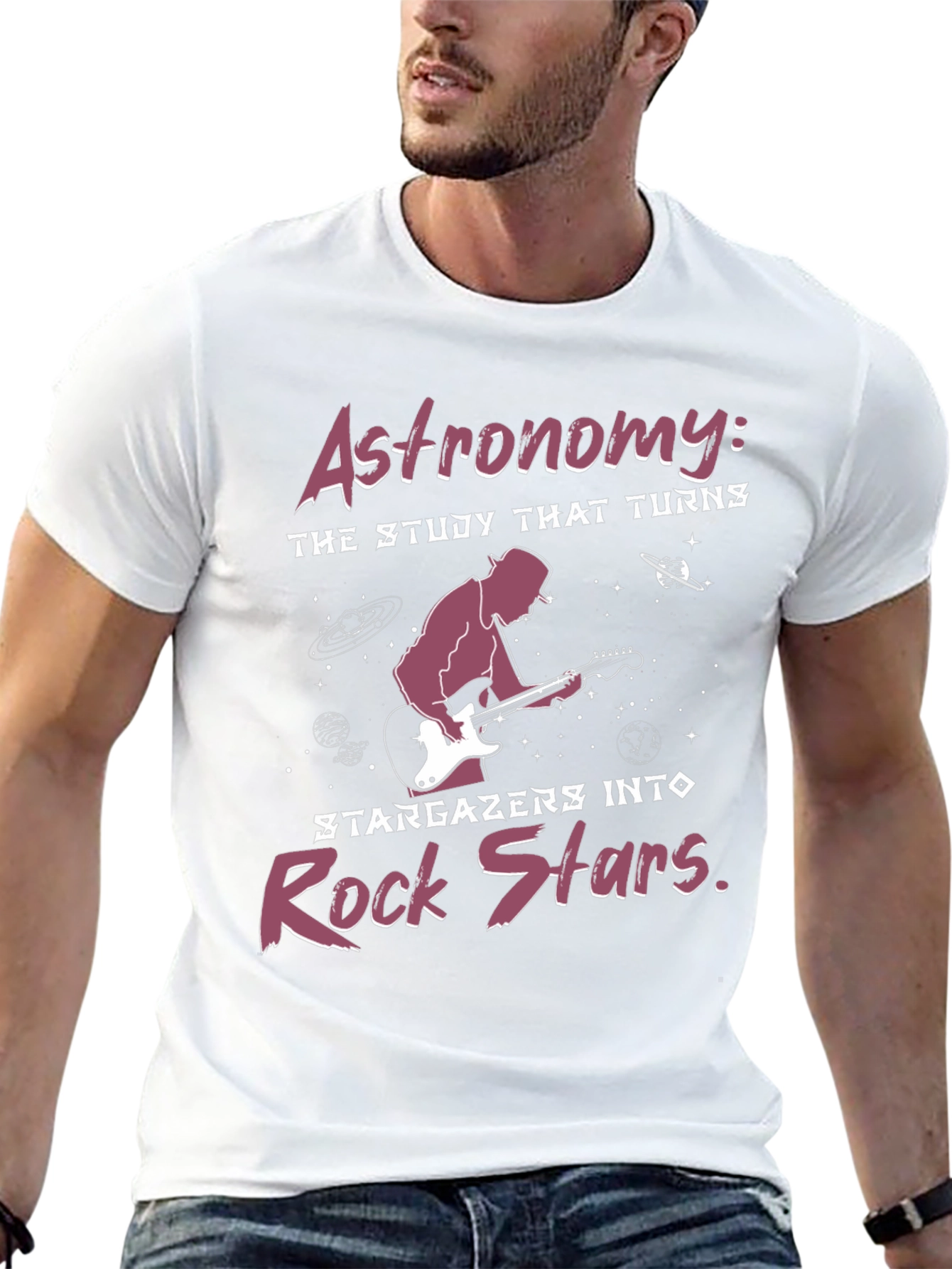 Astronomy Rock Stars Graphic Tee