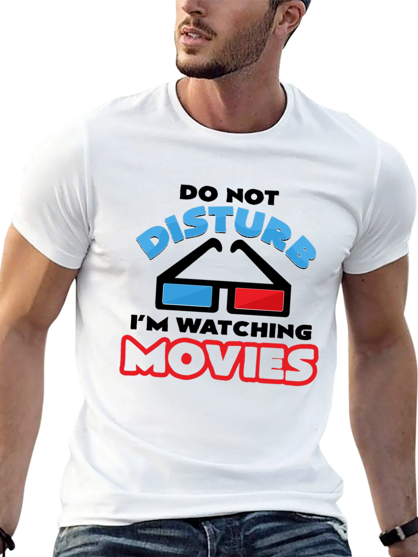 Do Not Disturb Watching Movies T-Shirt