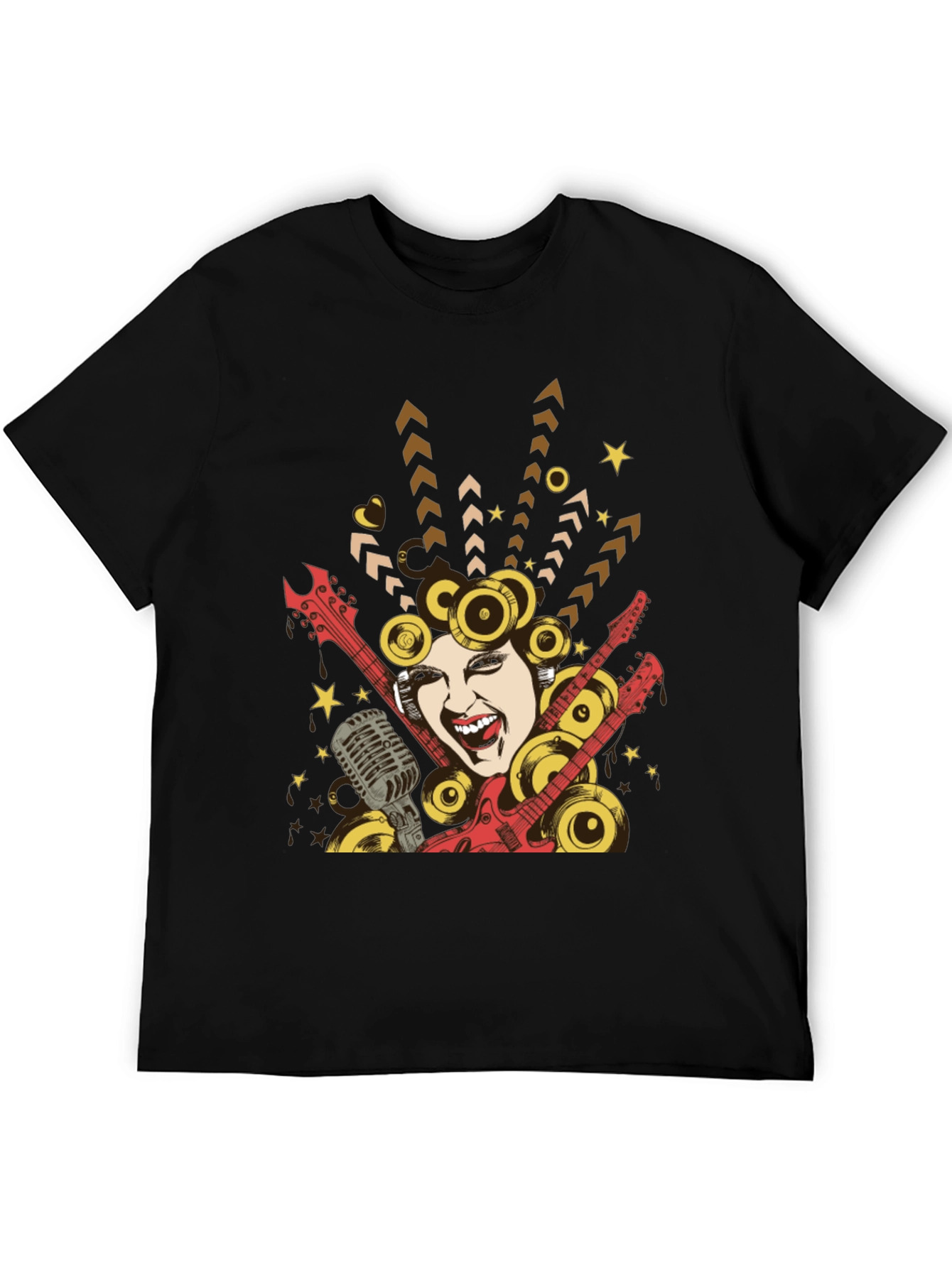 Rockstar Graphic T-Shirt - Music Lover Tee