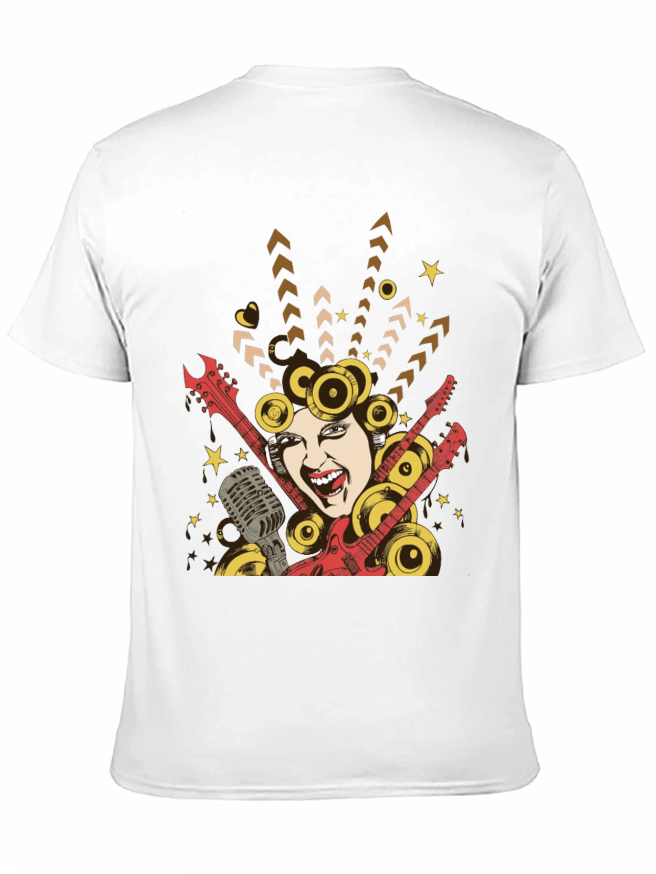 Rockstar Graphic T-Shirt - Music Lover Tee