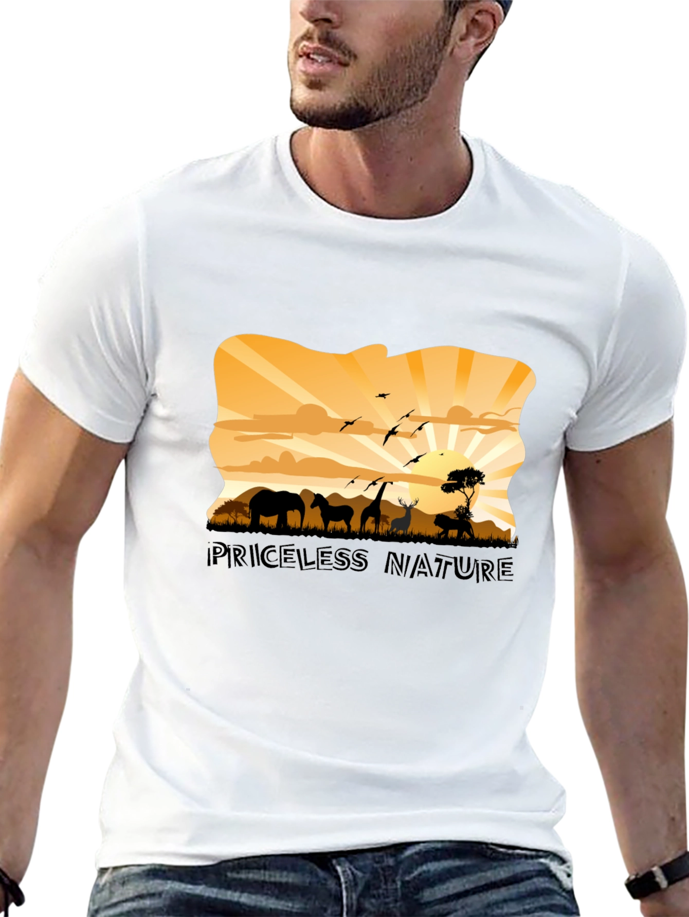 Priceless Nature Graphic T-Shirt