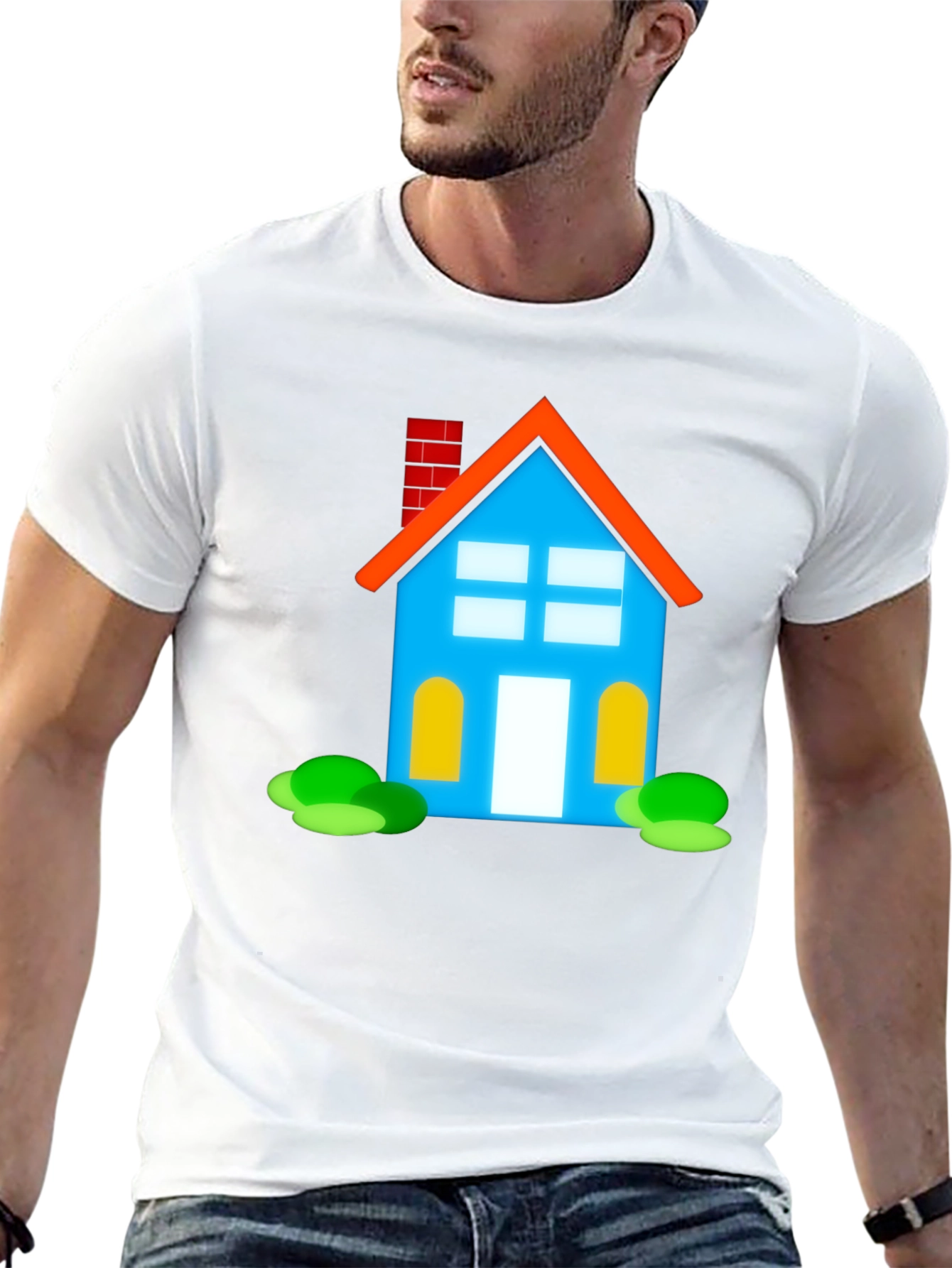Fun House Graphic Tee - Black