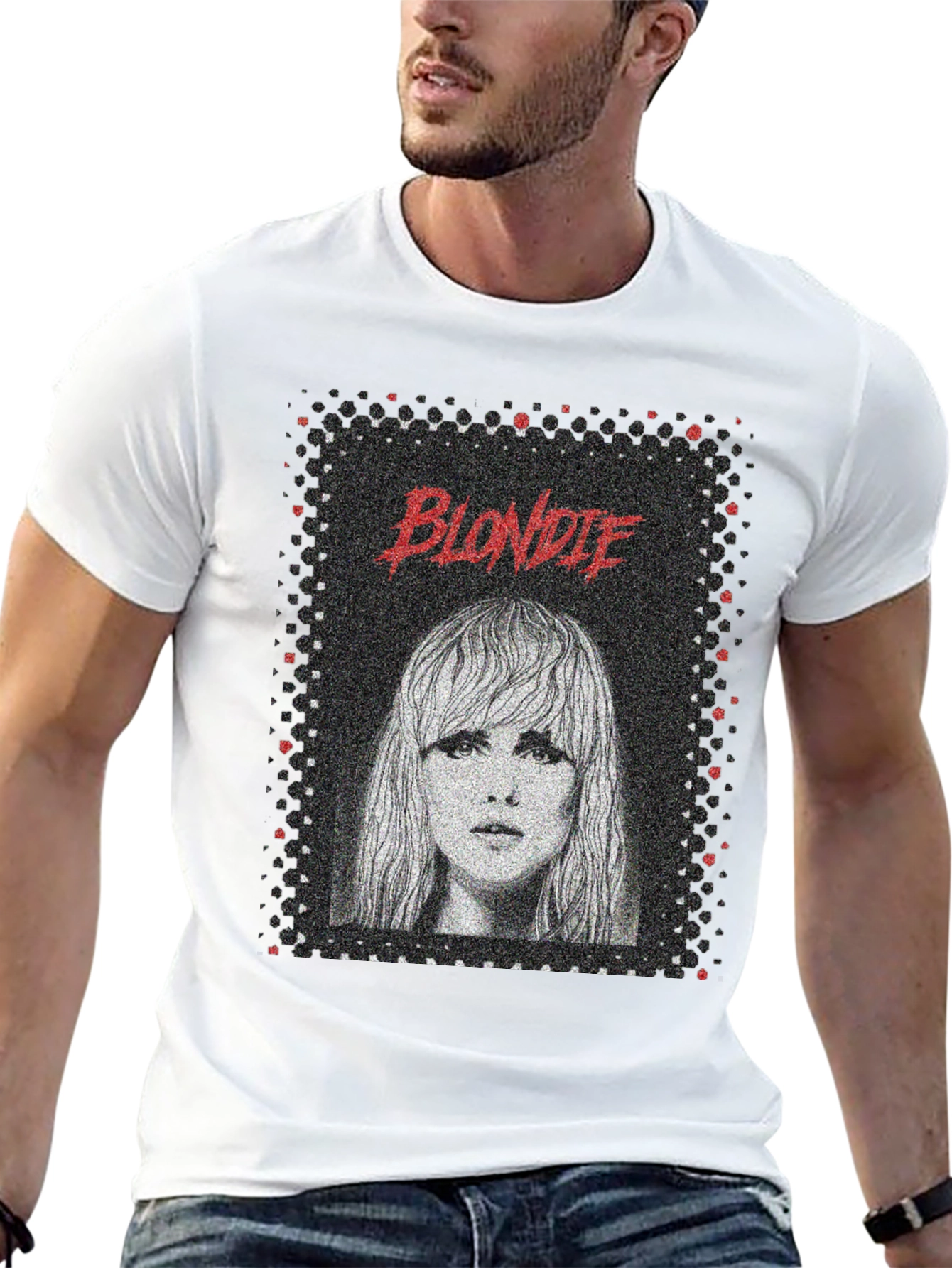 Blondie Graphic Print Black T-Shirt