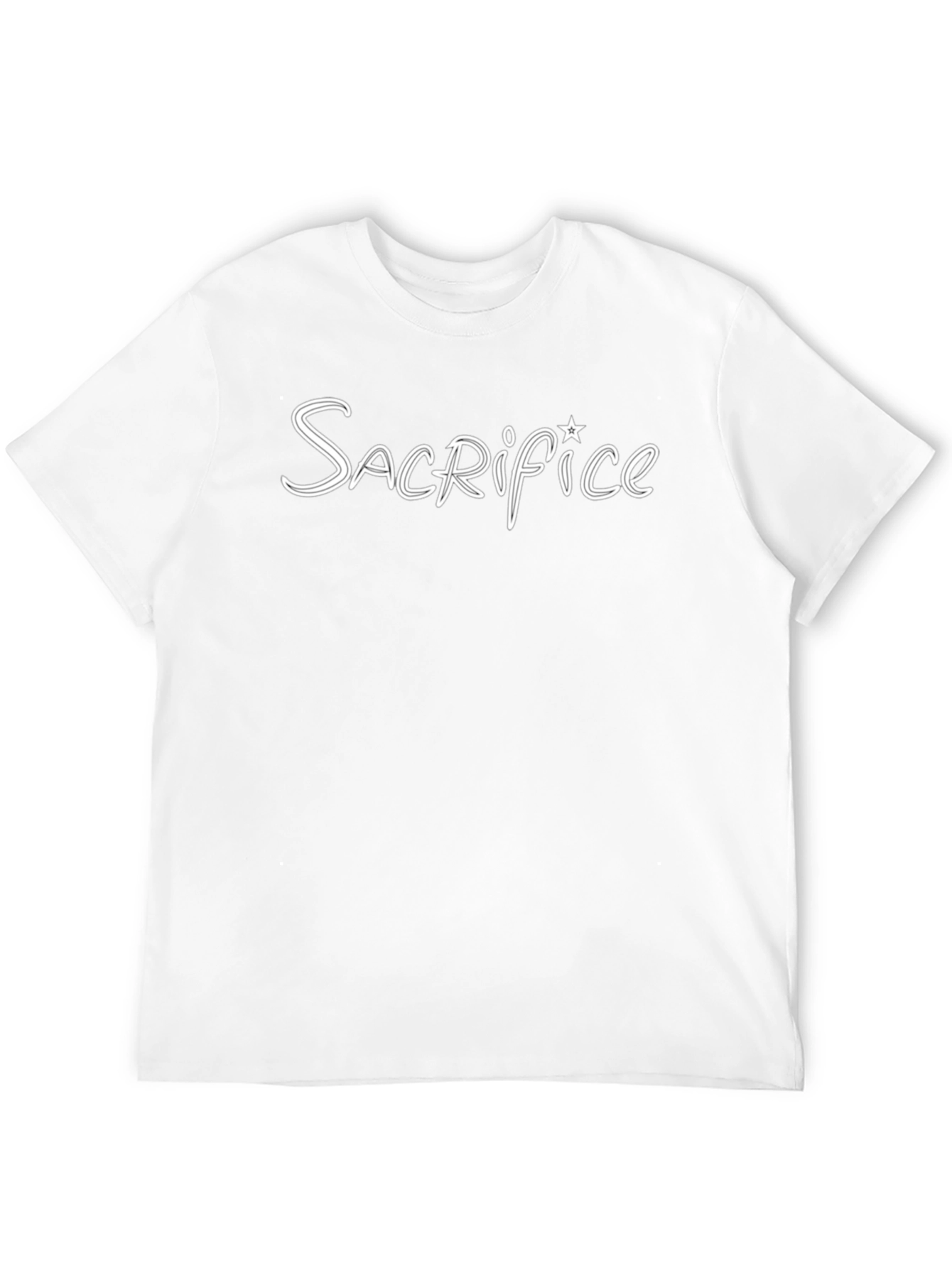 Sacrifice Graphic Black T-Shirt