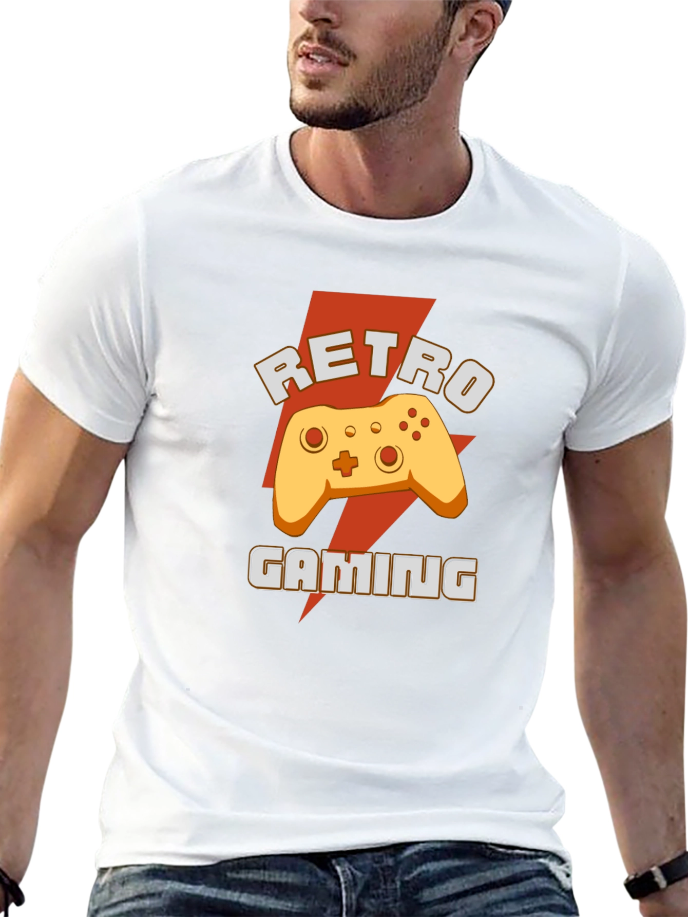 Retro Gaming Controller Graphic Tee - Gamer T-Shirt
