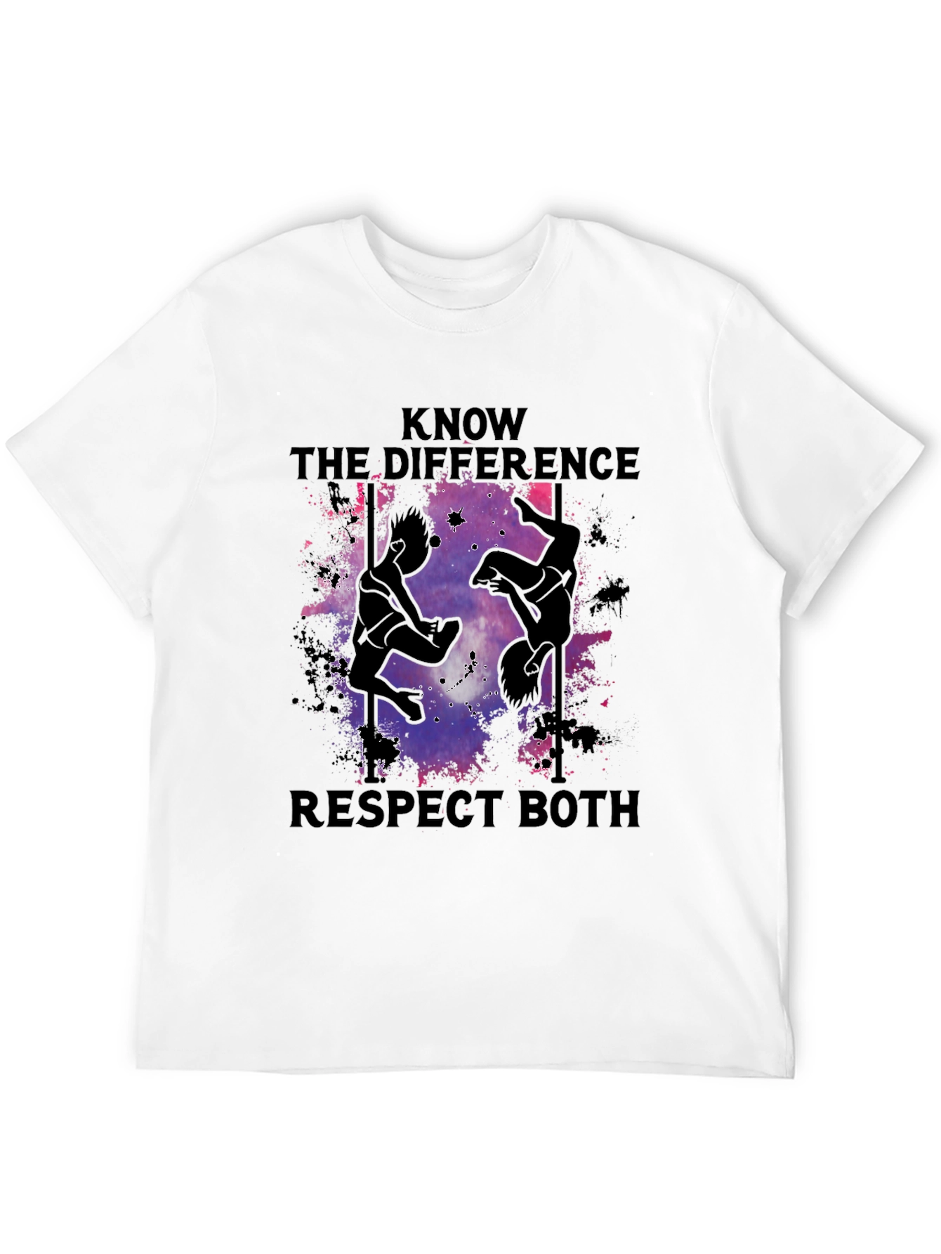 Know The Difference Respect Both T-Shirt