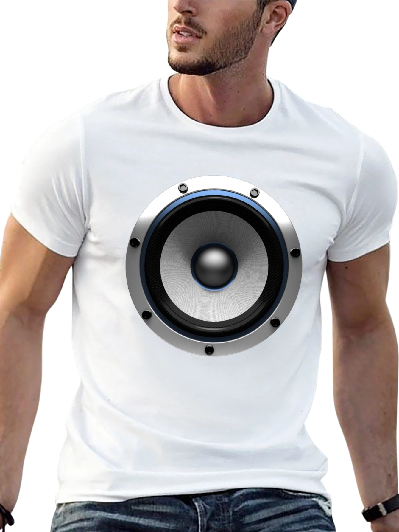 Speaker Graphic T-Shirt - Loud & Proud Design