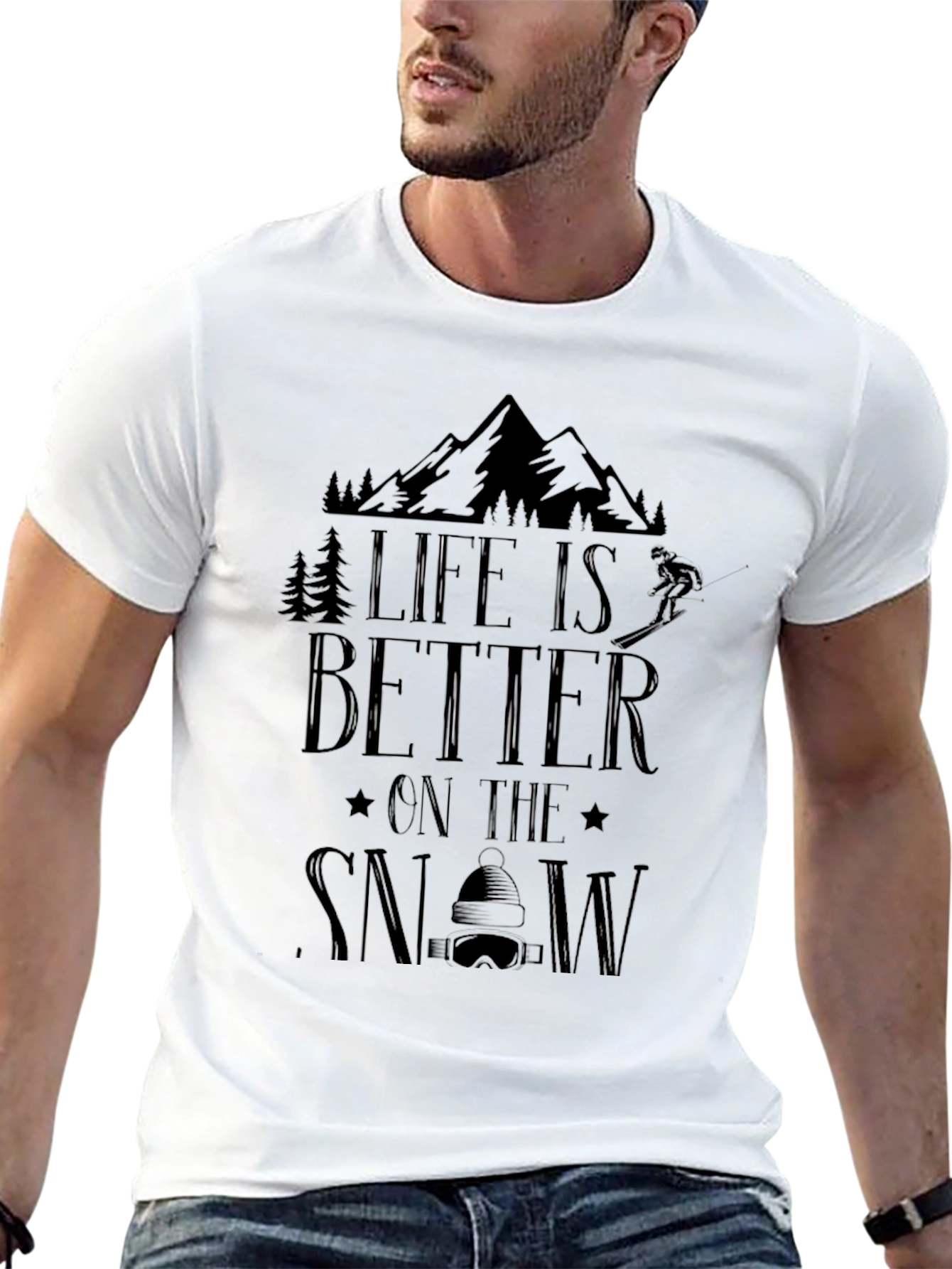 Life is Better on the Snow Graphic Tee