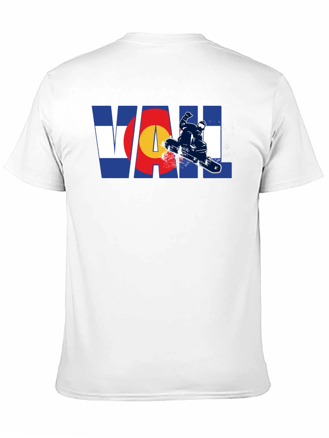 Vail Colorado Snowboard T-Shirt