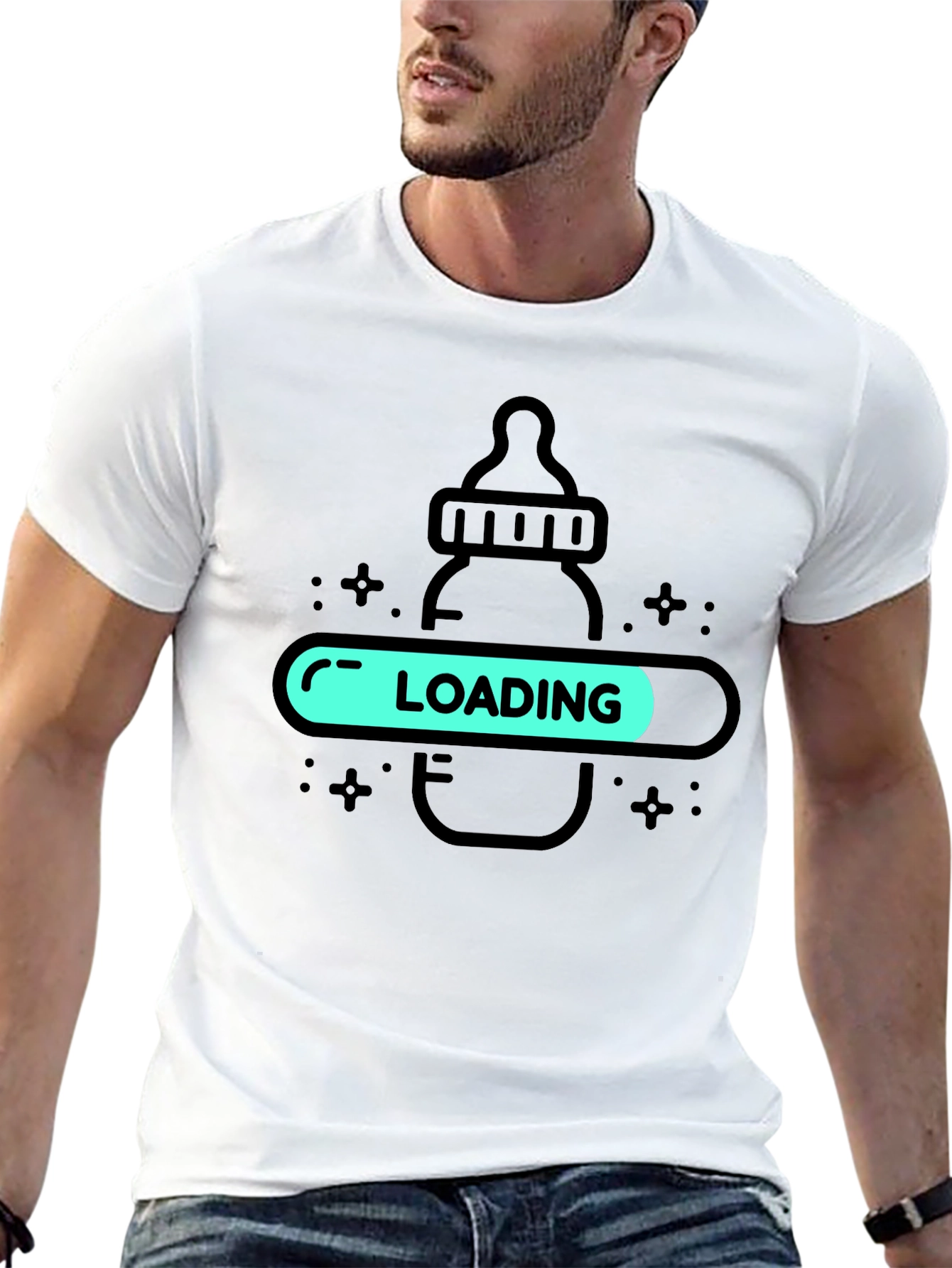 Baby Loading T-Shirt - Pregnancy Announcement Tee