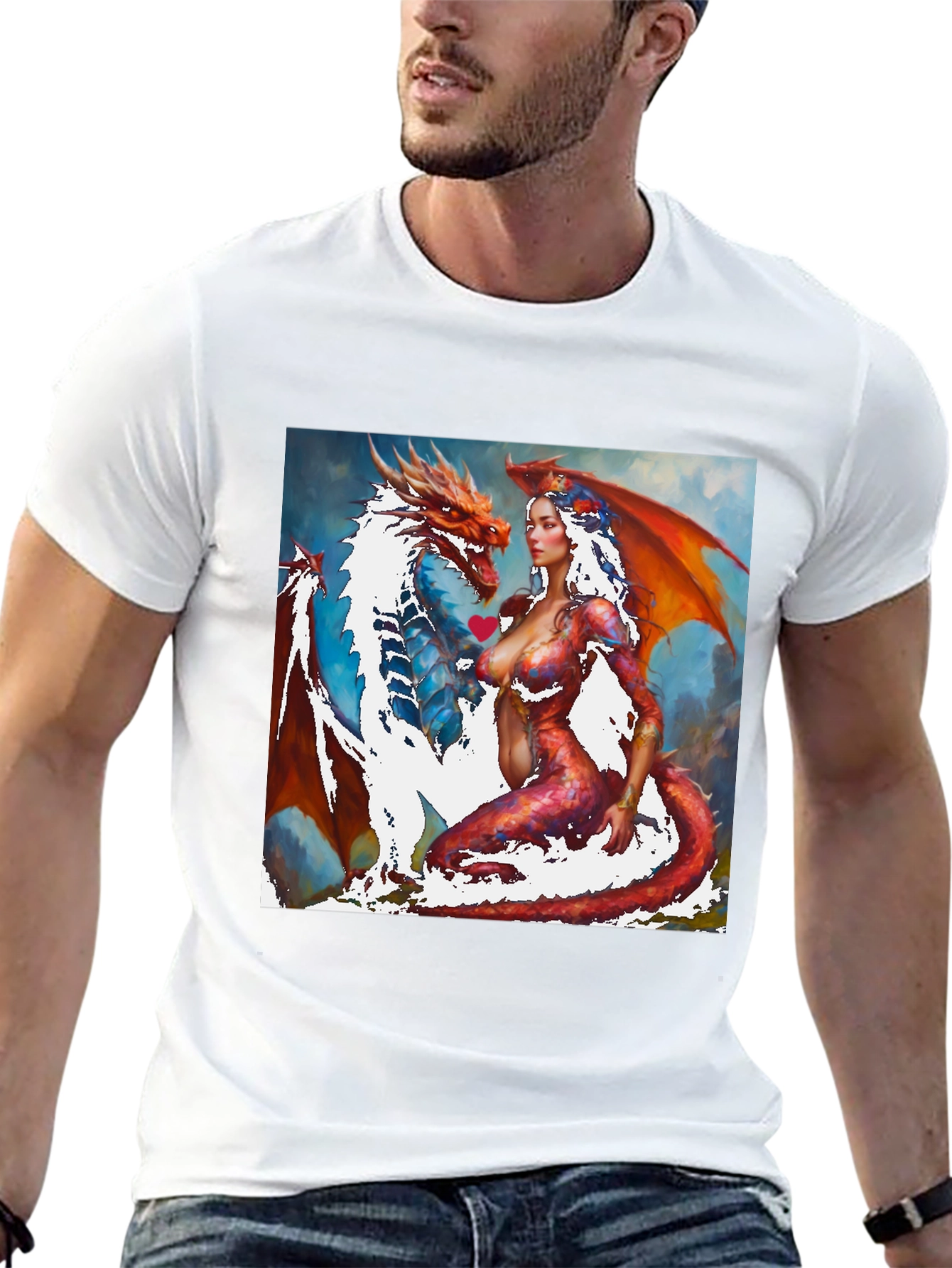 Dragon & Mermaid T-Shirt