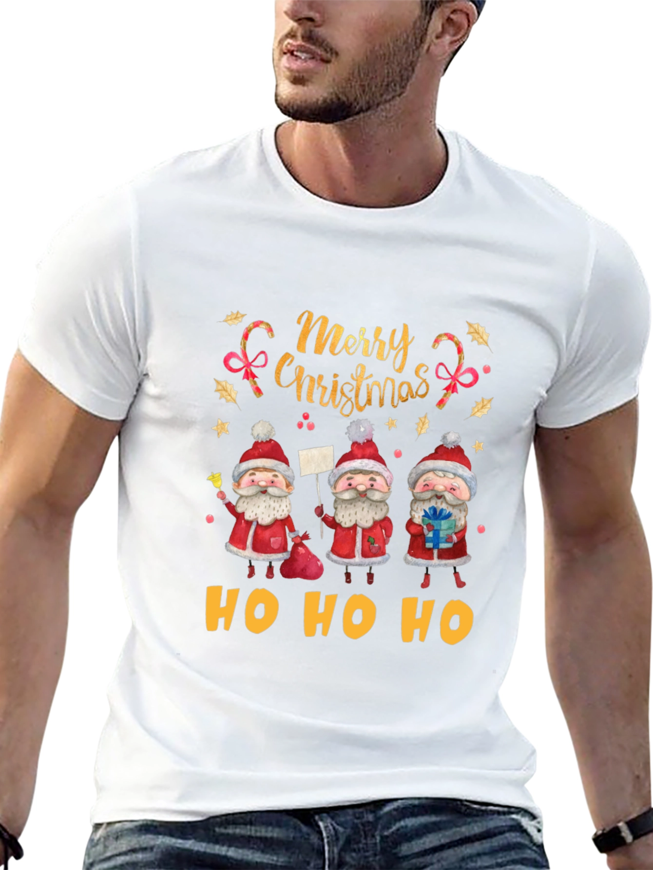 Merry Christmas Santa Ho Ho Ho T-Shirt