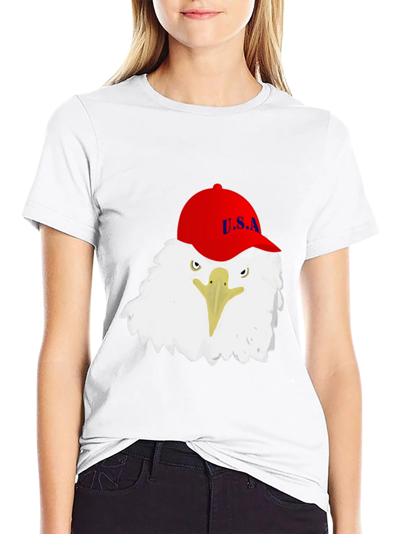 Eagle USA T-Shirt - Patriotic Graphic Tee