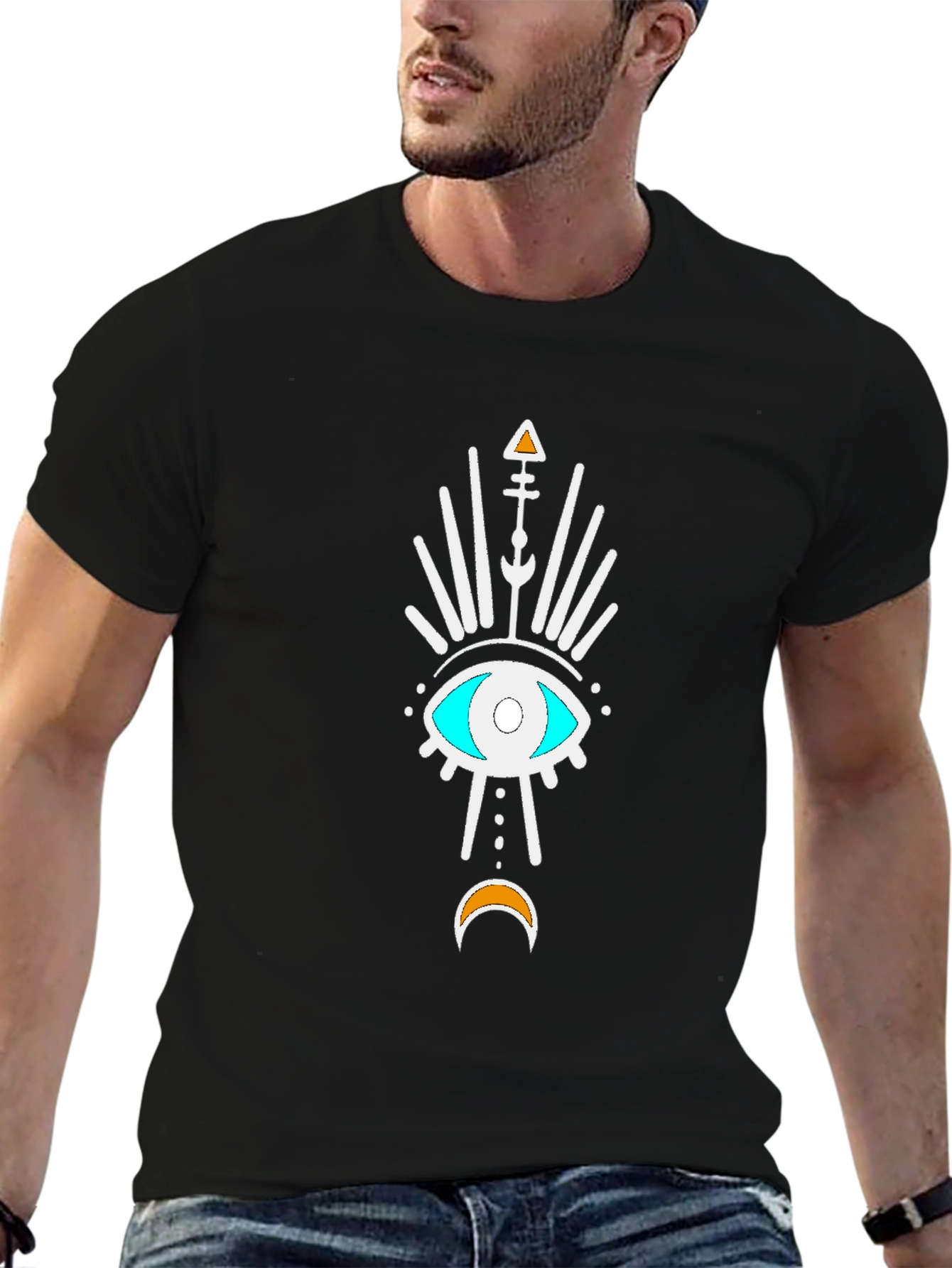 Mystic Eye Graphic T-Shirt - Unisex Casual Tee