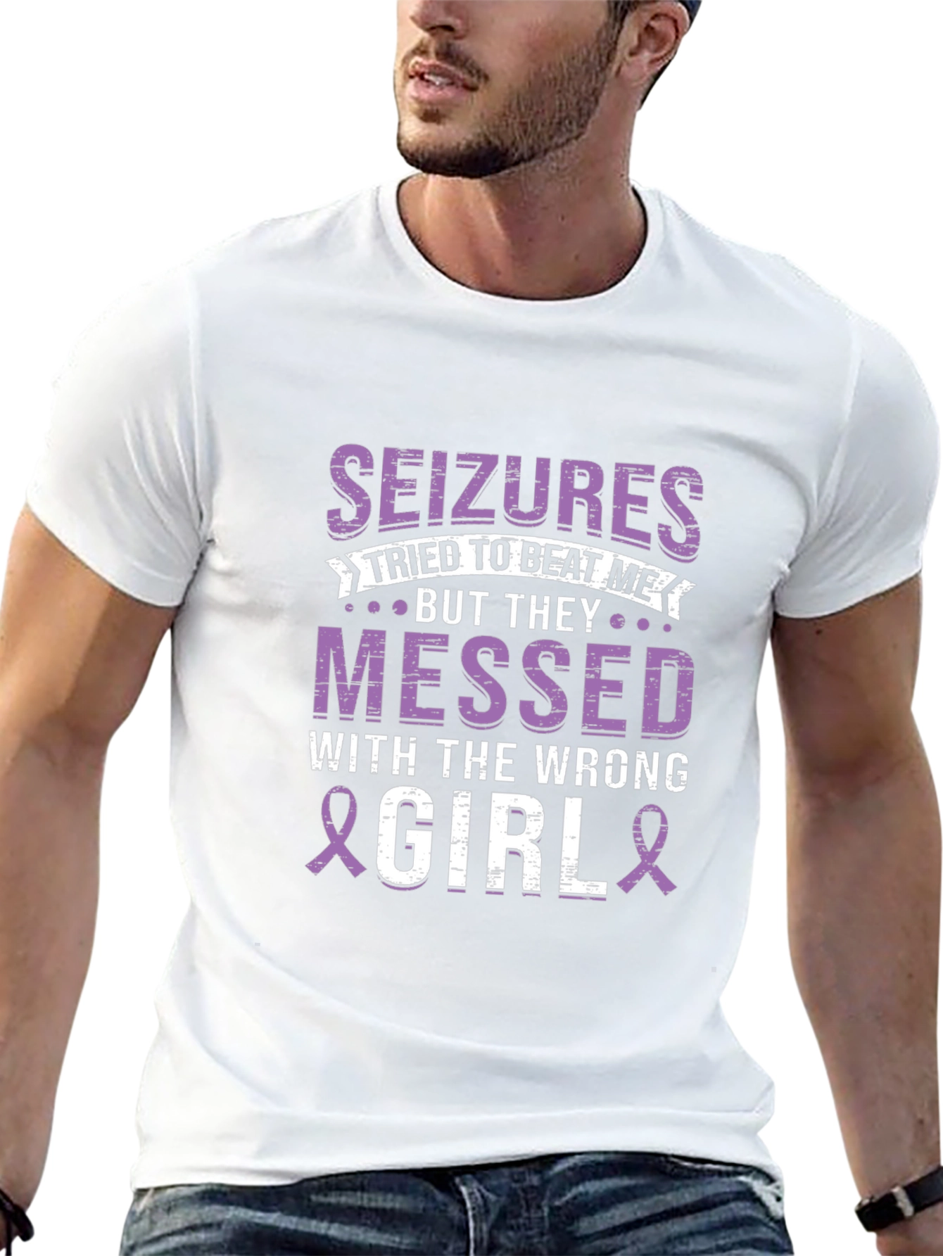 Seizures Messed With The Wrong Girl T-Shirt
