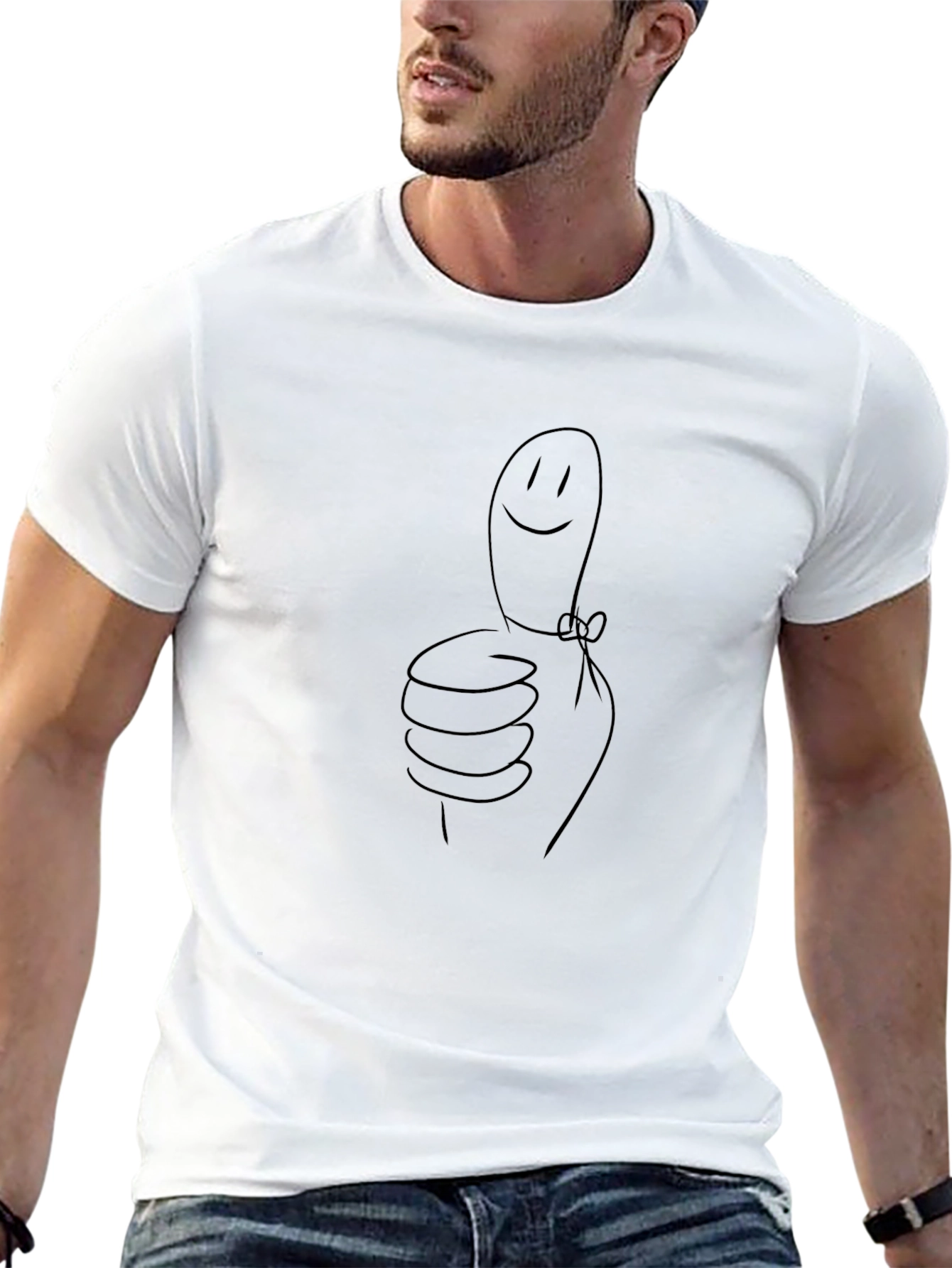 Funny Reminder Thumb T-Shirt
