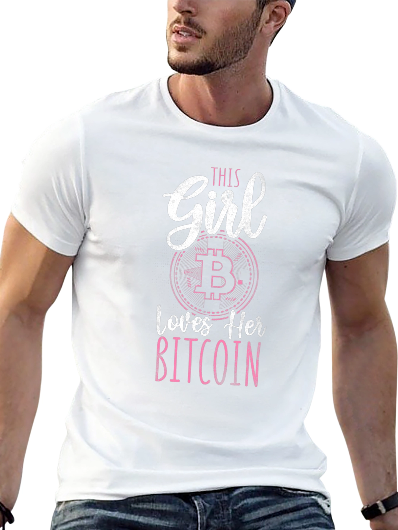 This Girl Loves Her Bitcoin Crypto T-Shirt