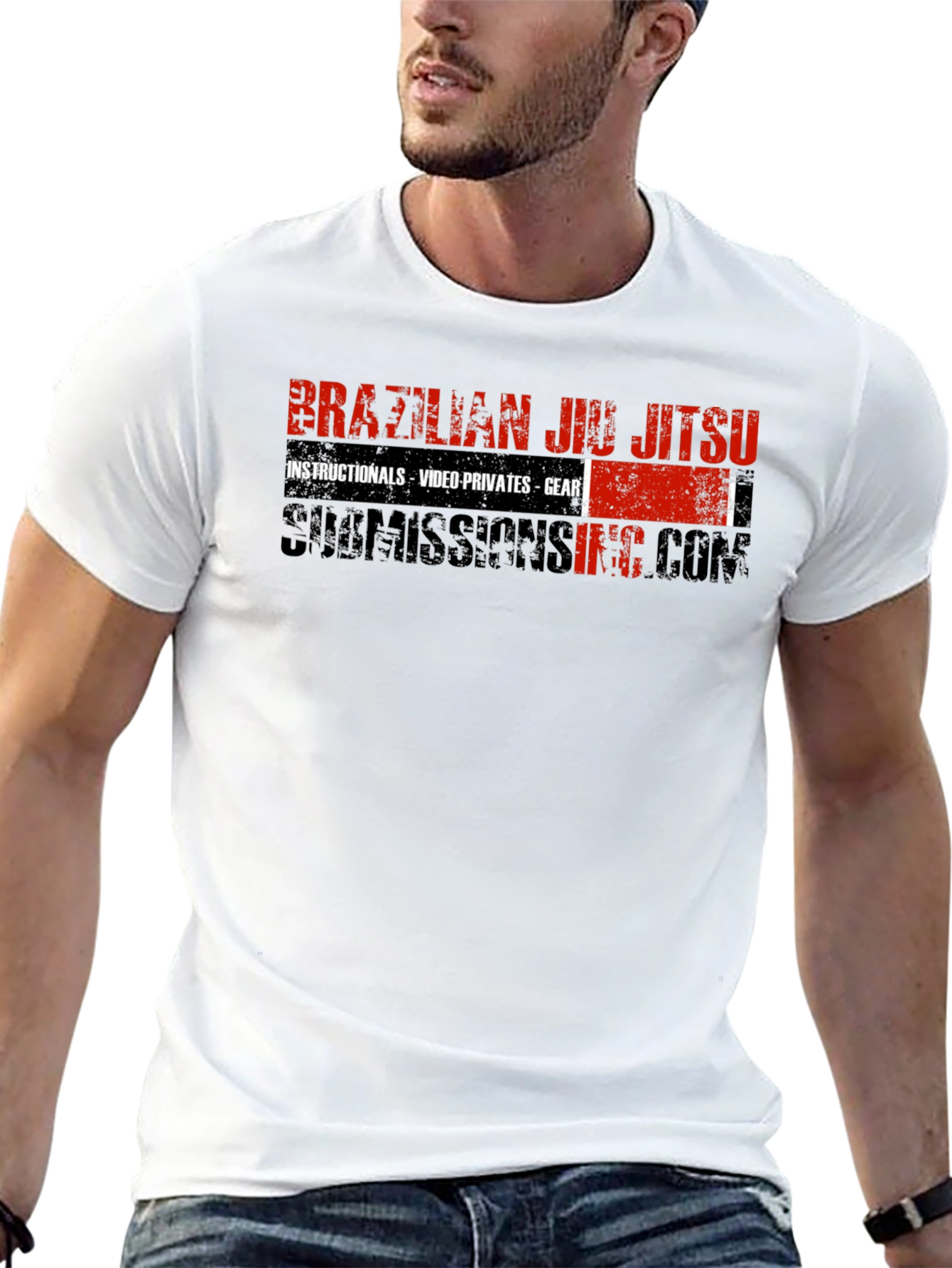 Brazilian Jiu Jitsu Black Graphic Tee