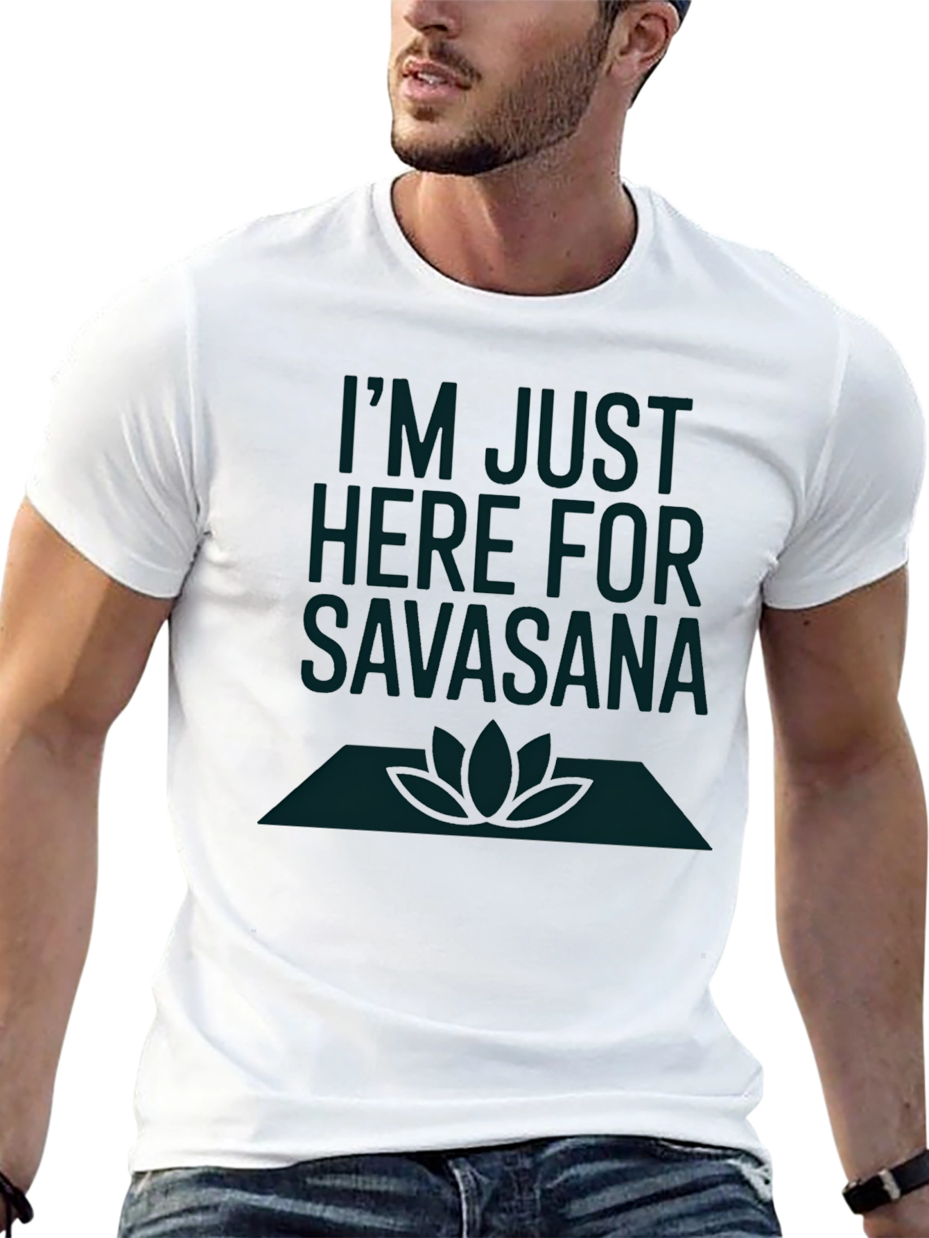 Yoga Savasana T-Shirt - Relax & Recharge