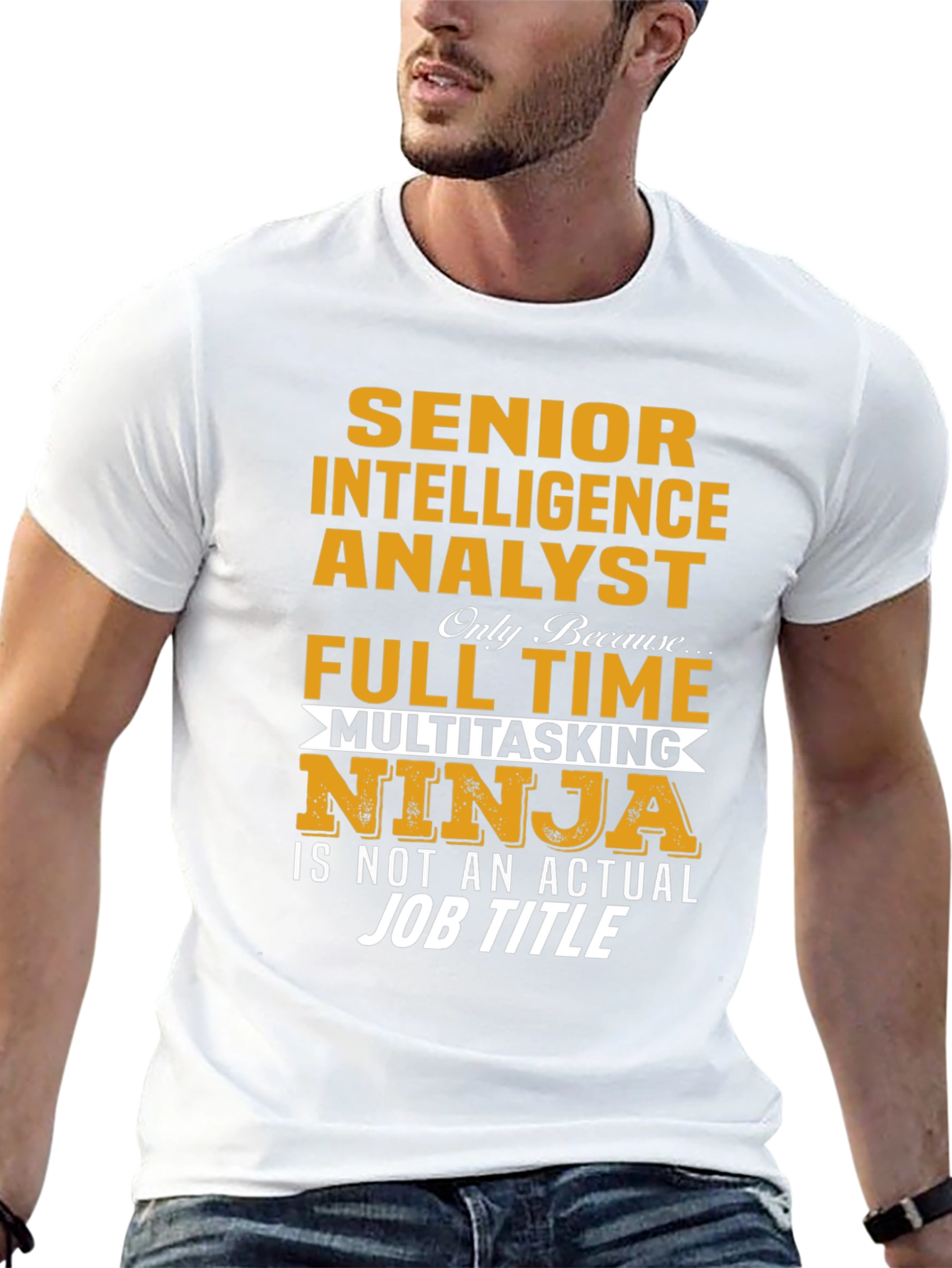Senior Intelligence Analyst Ninja T-Shirt