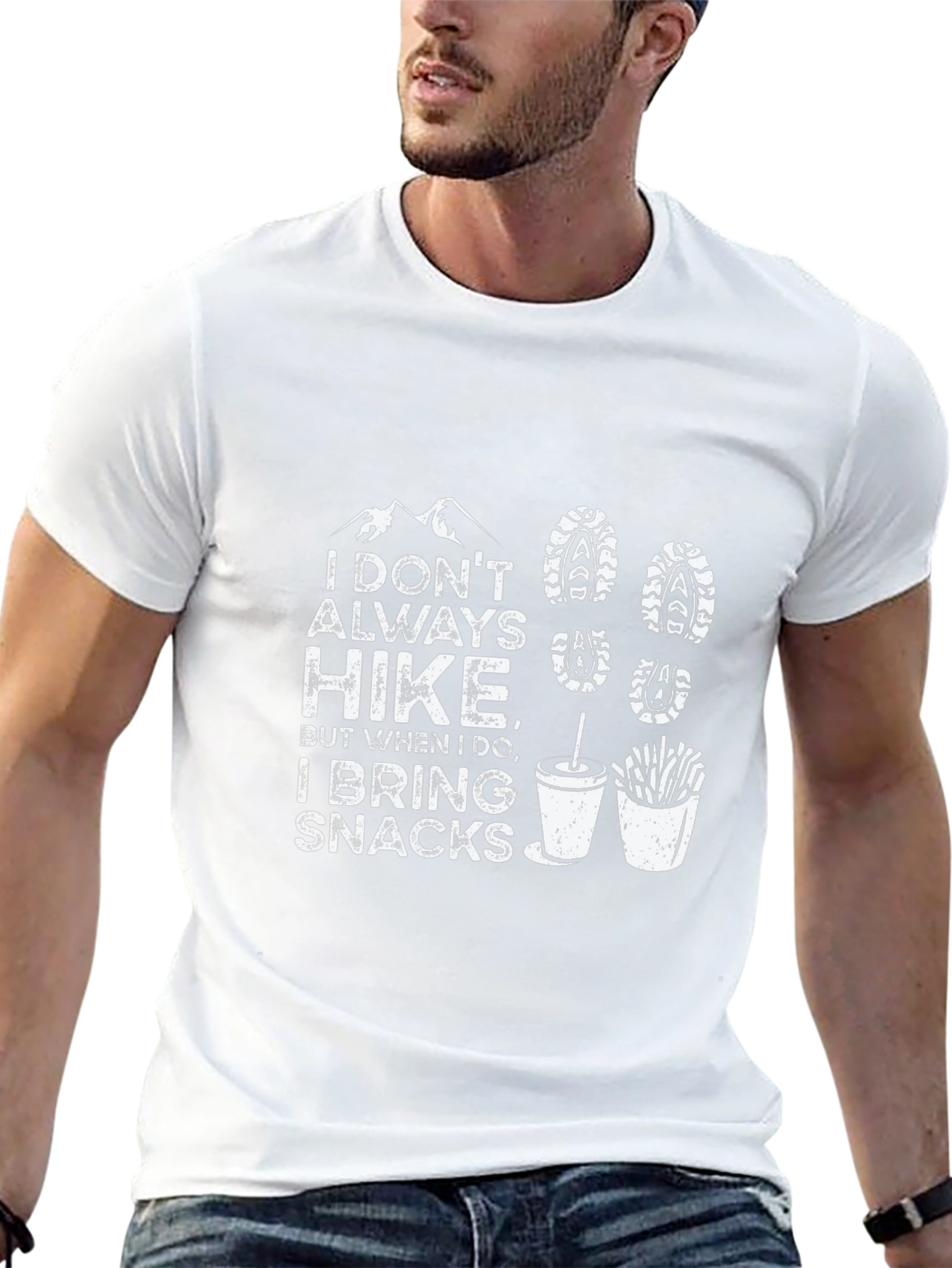 Hiking Snacks Graphic Tee - Outdoor Adventure