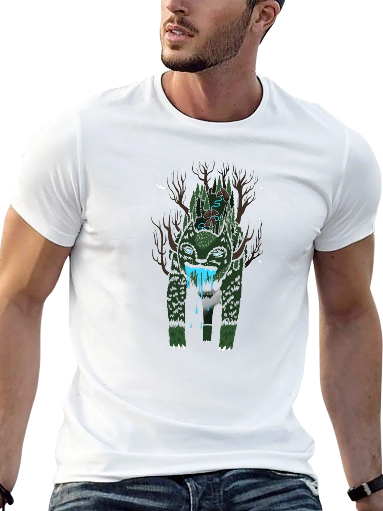 Mystical Forest Creature T-Shirt
