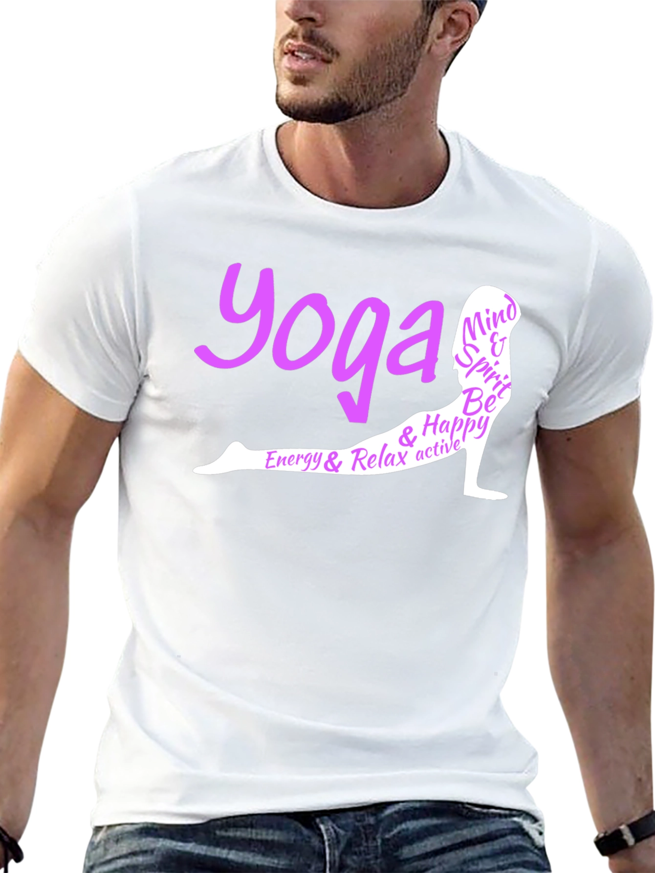 Yoga T-Shirt - Mind Spirit & Body