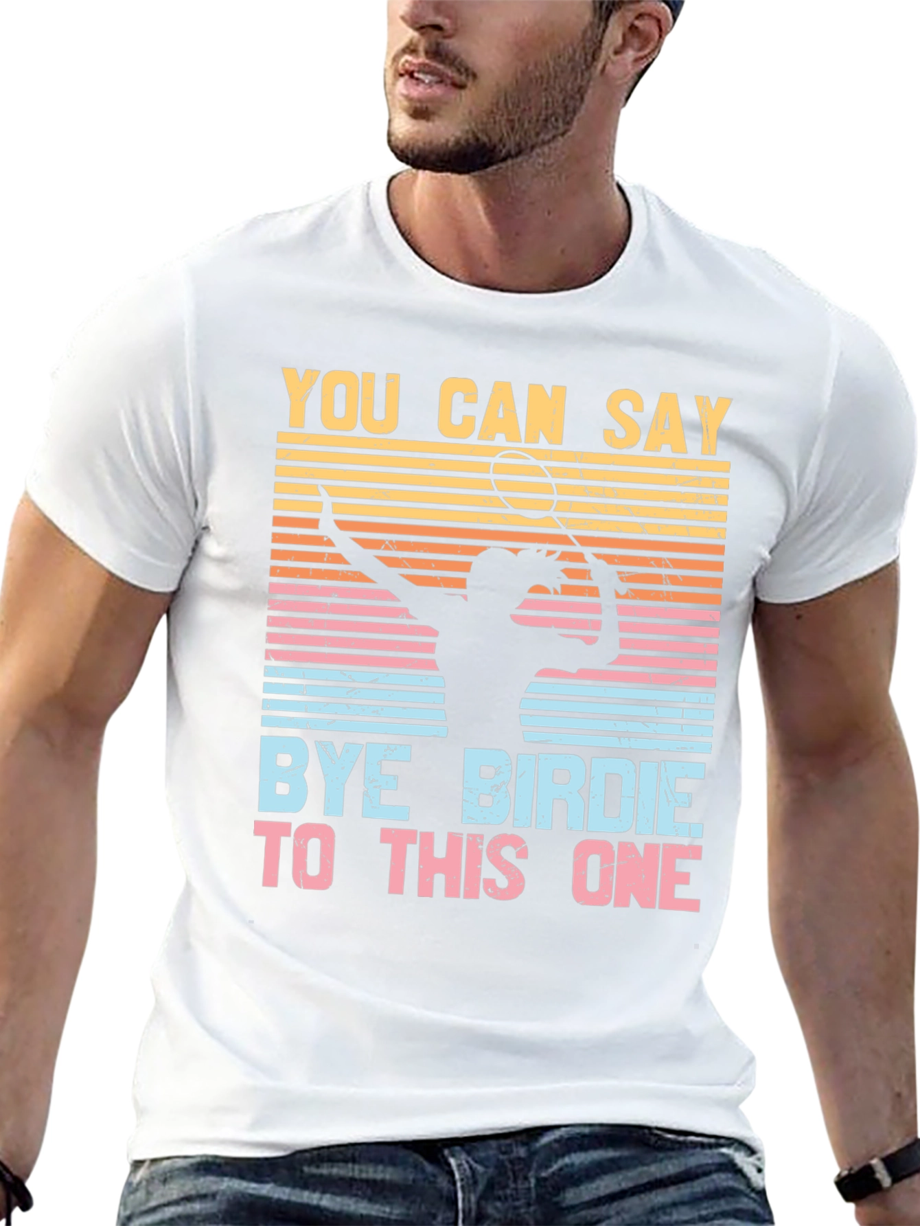 Bye Birdie Badminton T-Shirt