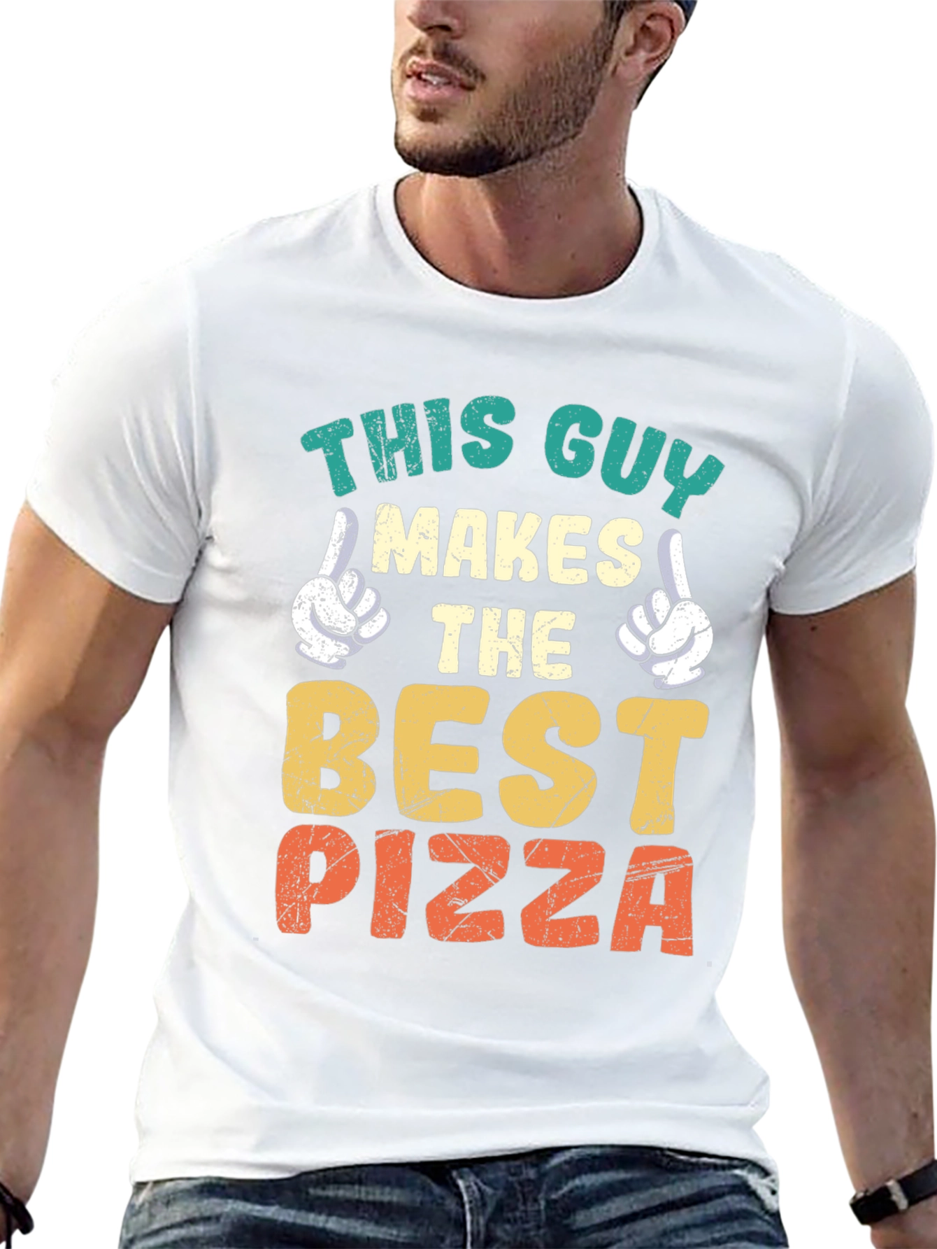 This Guy Makes the Best Pizza Graphic Tee