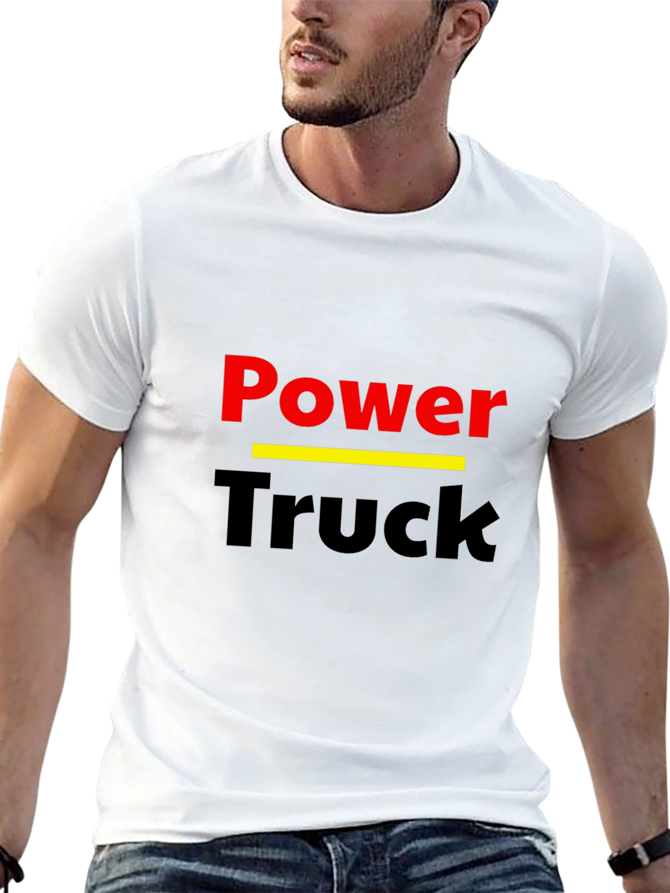 Power Truck Graphic Tee - Bold Design