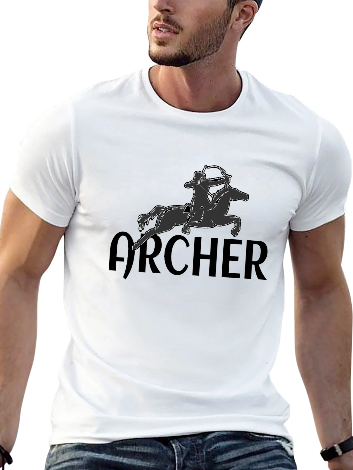 Archer Horseback T-Shirt | Unique Graphic Tee