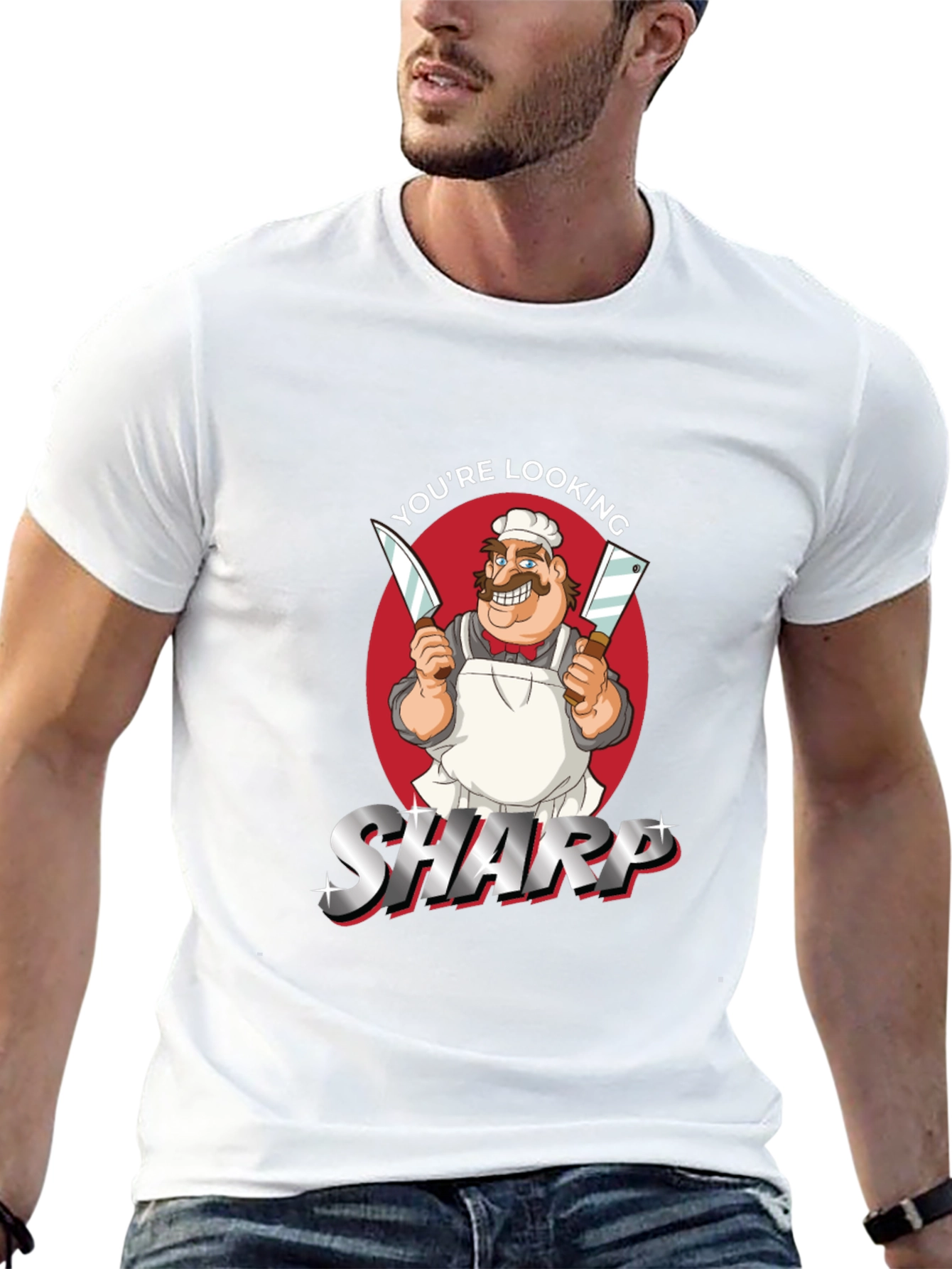 Youre Looking Sharp Graphic Novelty T-Shirt