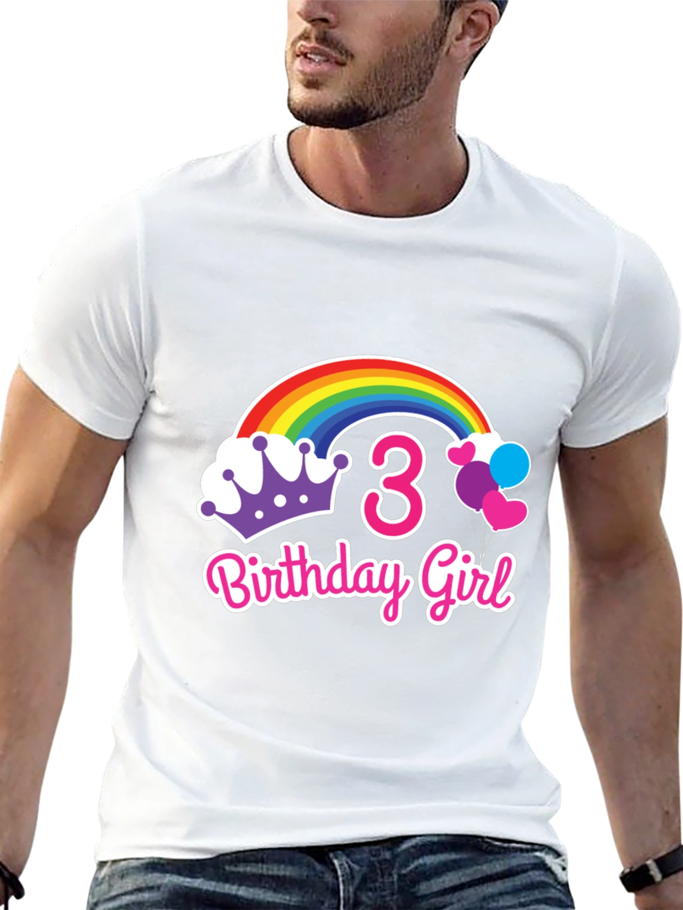 Birthday Girl Number 3 T-Shirt