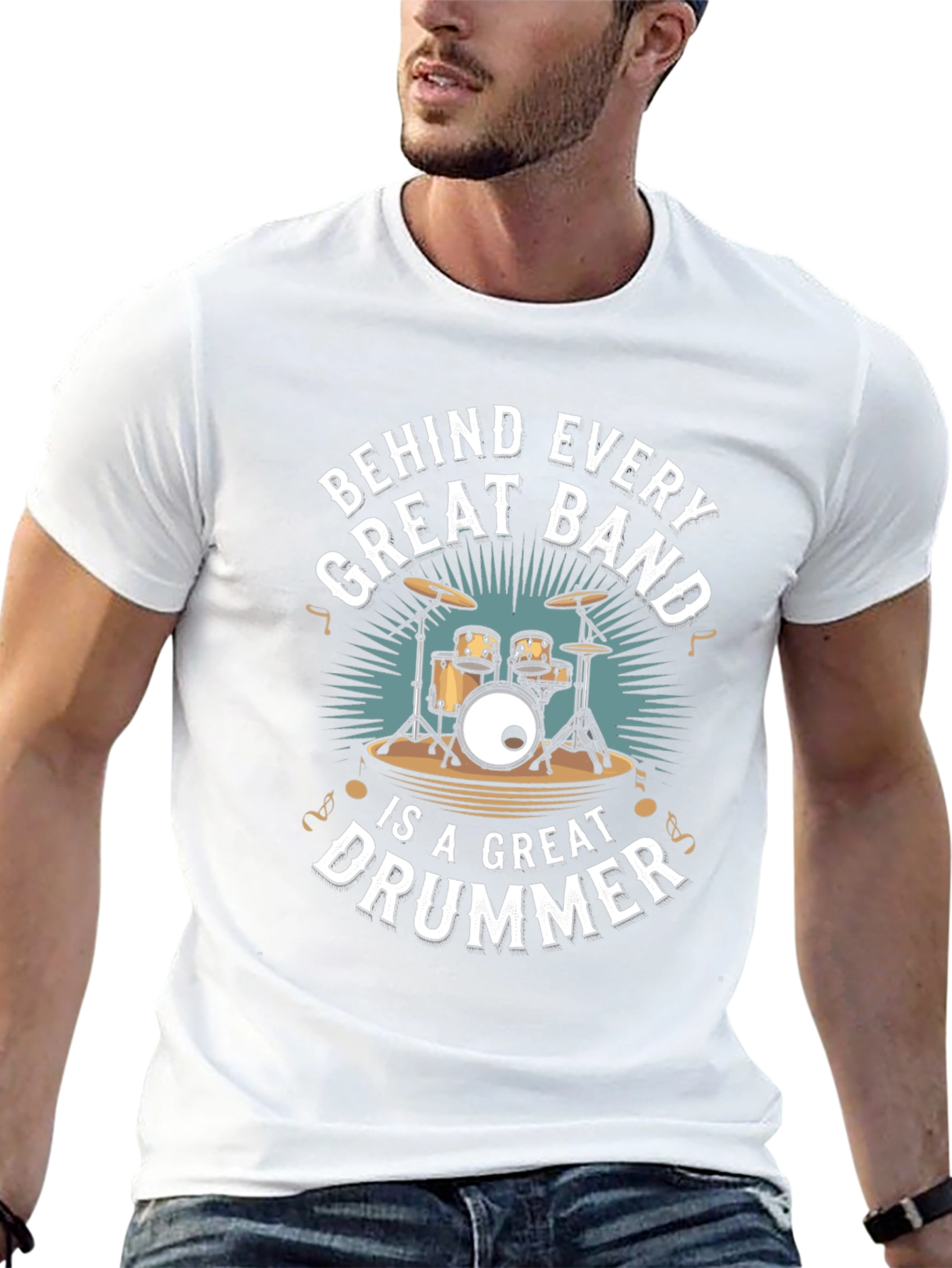 Great Drummer Band Tee
