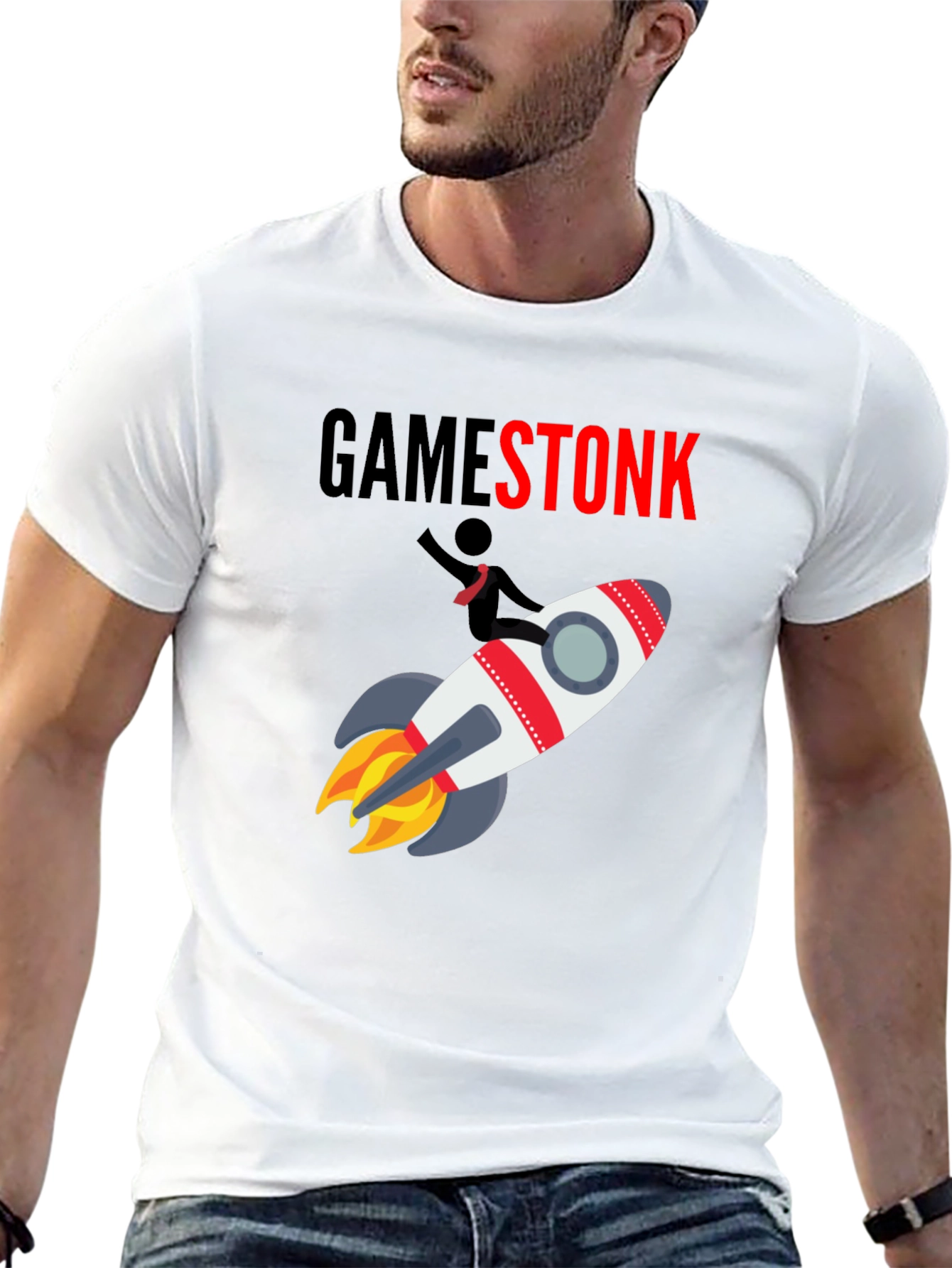 GameStonk Rocket T-Shirt - To the Moon!