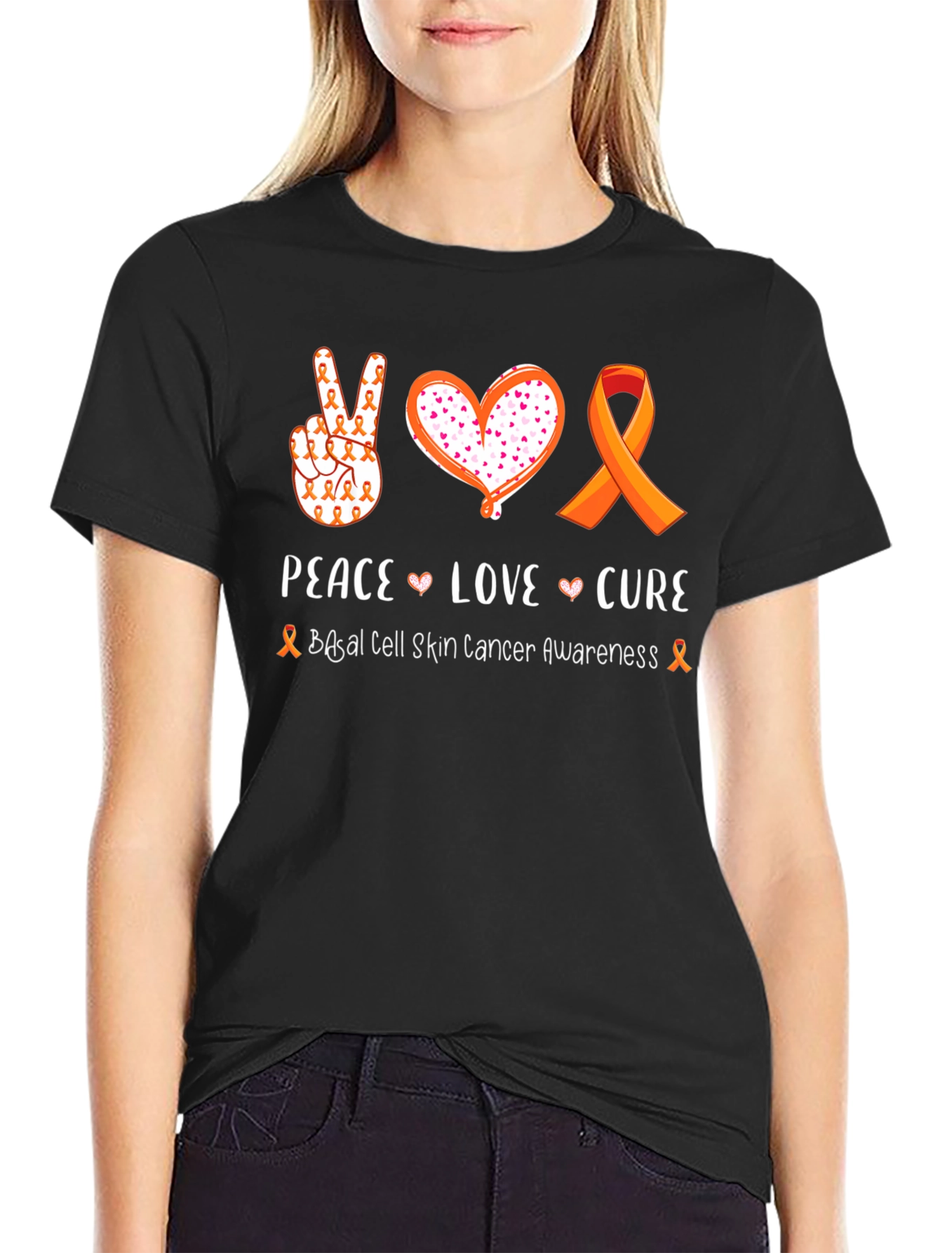 Basal Cell Skin Cancer Awareness T-Shirt