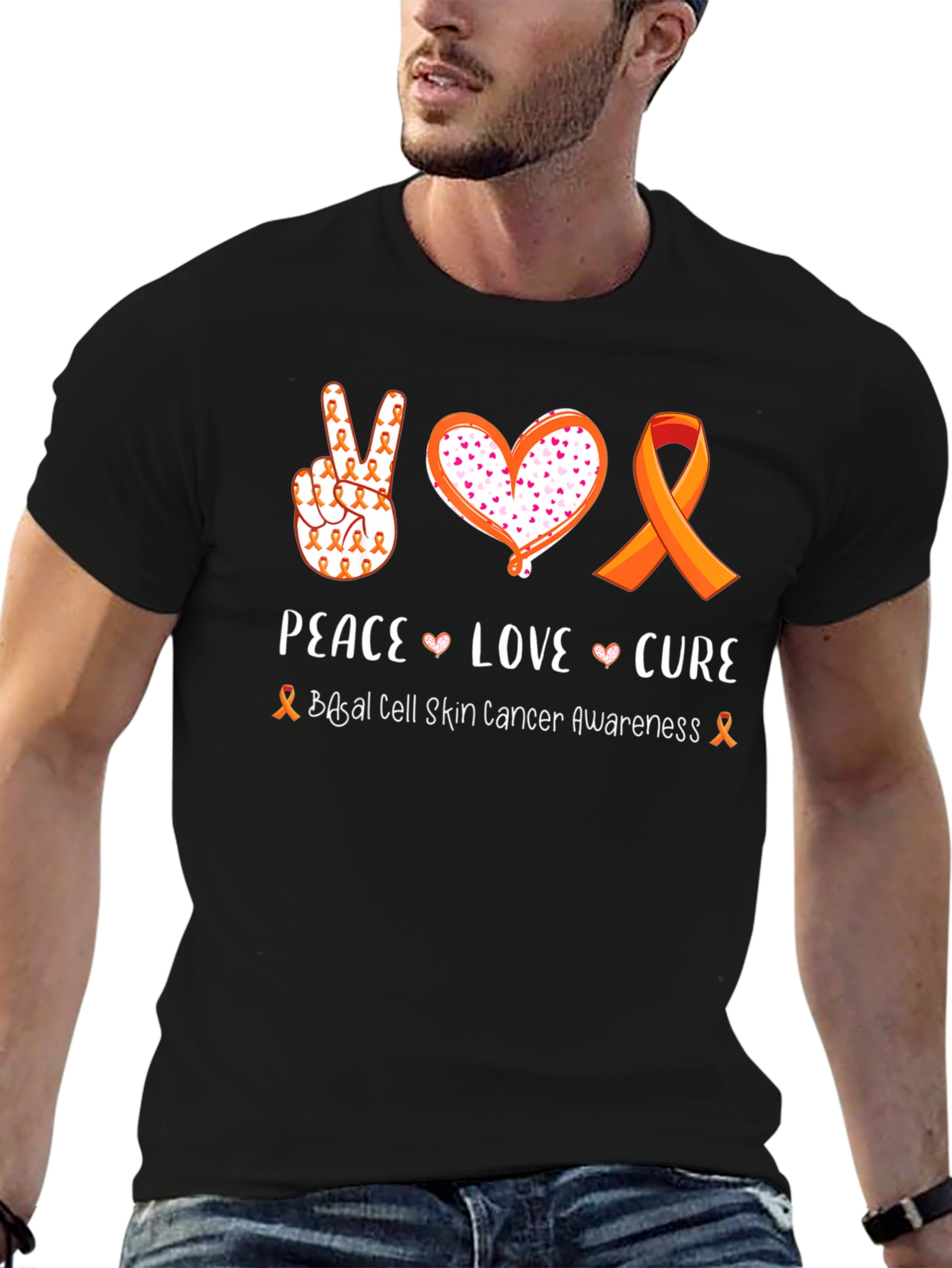 Basal Cell Skin Cancer Awareness T-Shirt