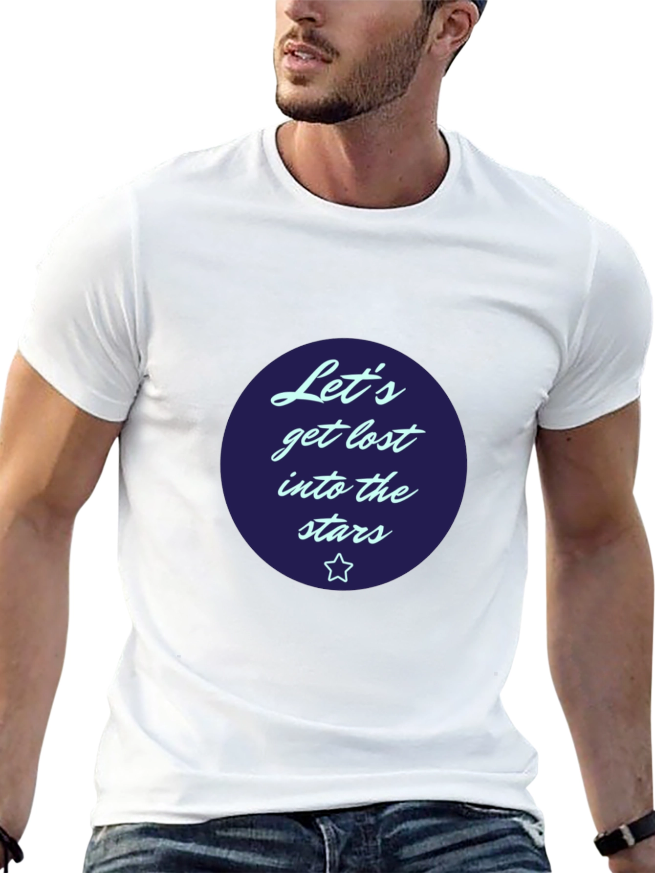 Lost in the Stars Graphic Tee - Black