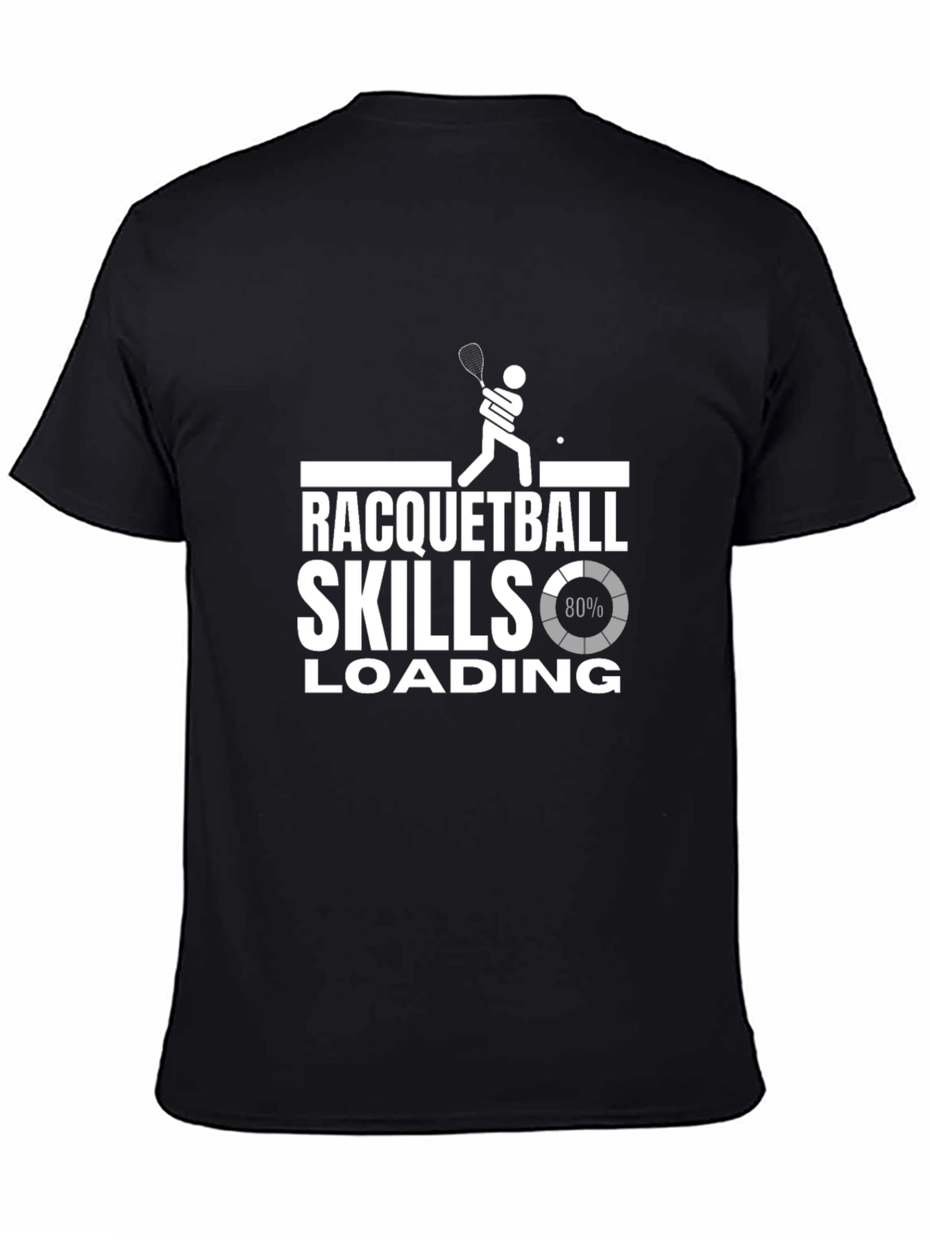 Racquetball Skills Loading Graphic T-Shirt